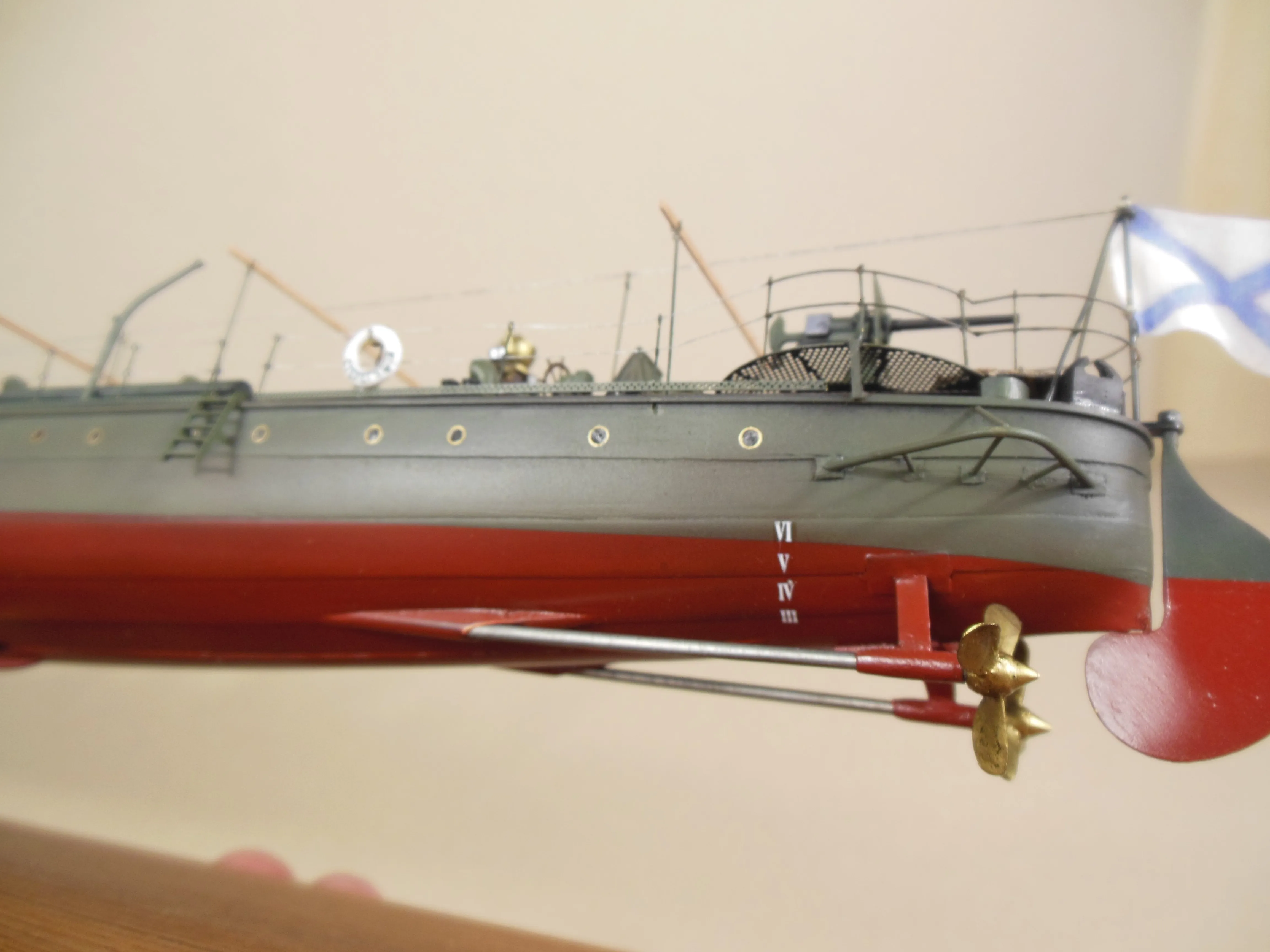 Модель корабля Миноносец «Стерегущий» 1904г. - Верфь на Столе