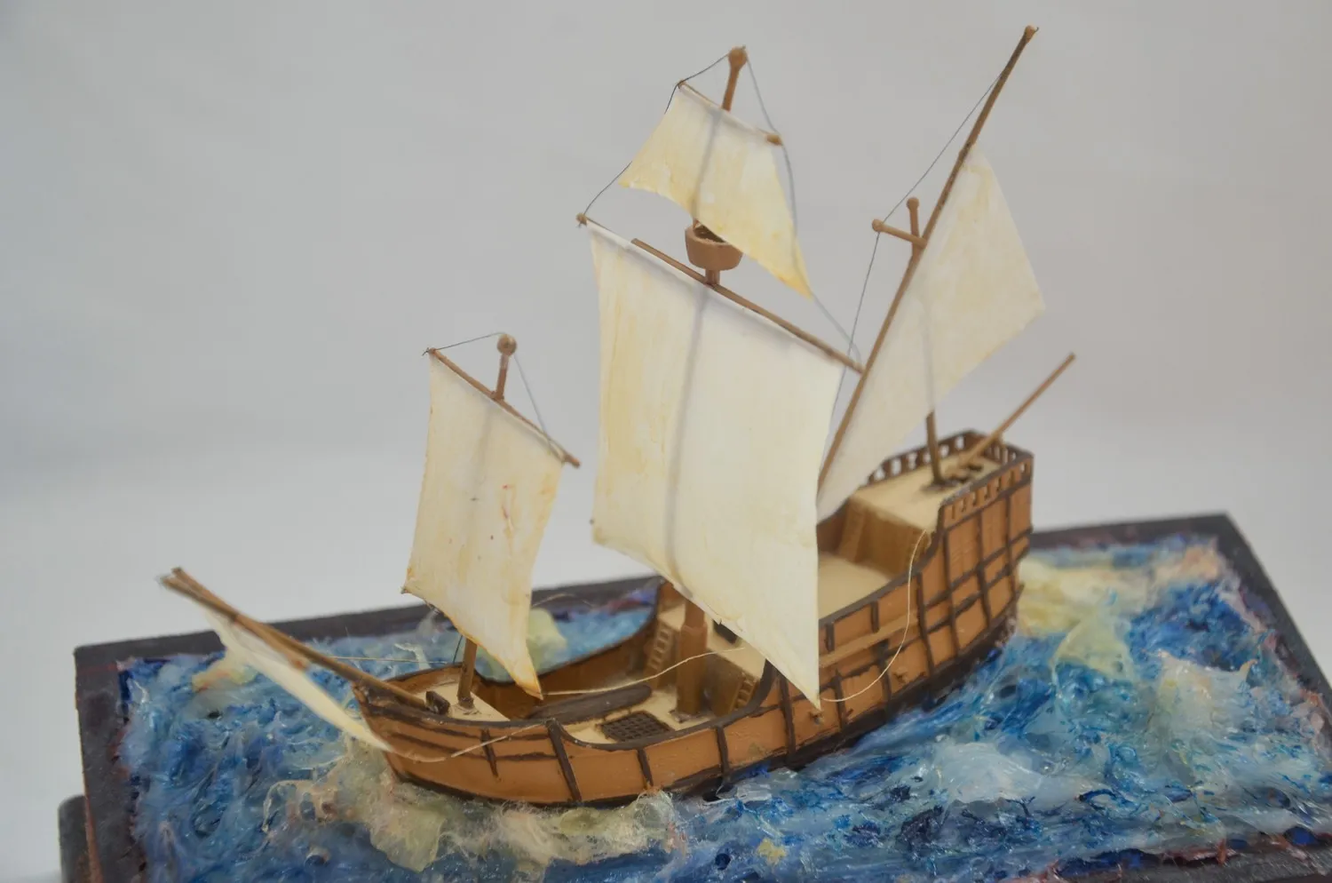 Модель корабля Каракка  "Санта-Мария" - Верфь на Столе