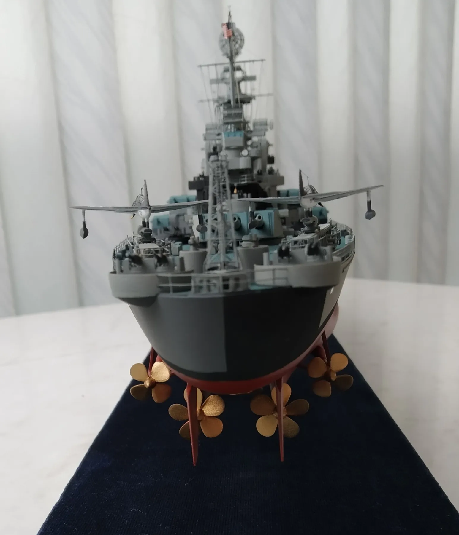 Модель корабля Линкор «North Carolina» - Верфь на Столе