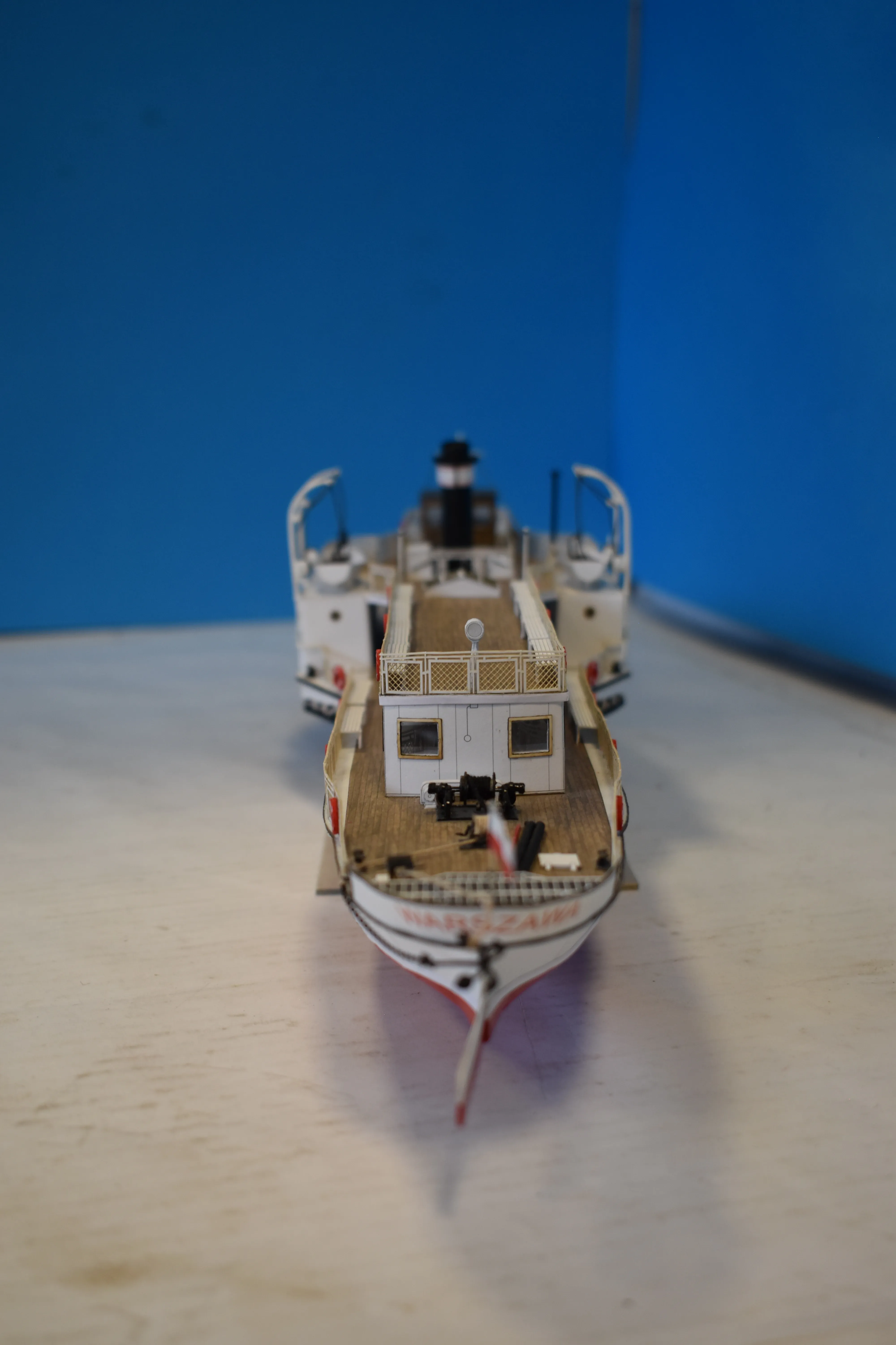 Модель корабля речное пассажирское судно по р.Висла "Bałtyk" - Верфь на Столе