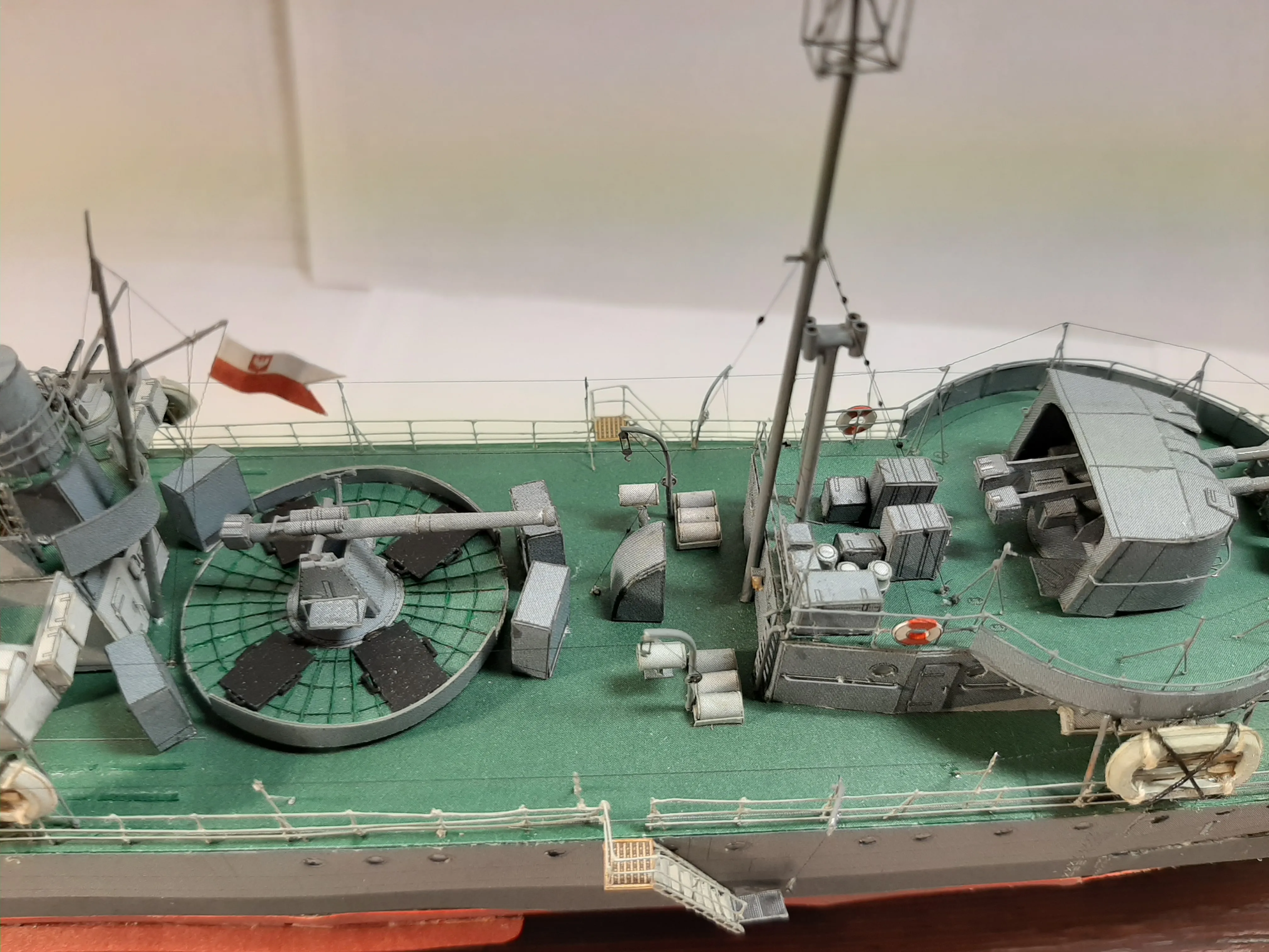 Модель корабля Эсминец "Piorun" - Верфь на Столе