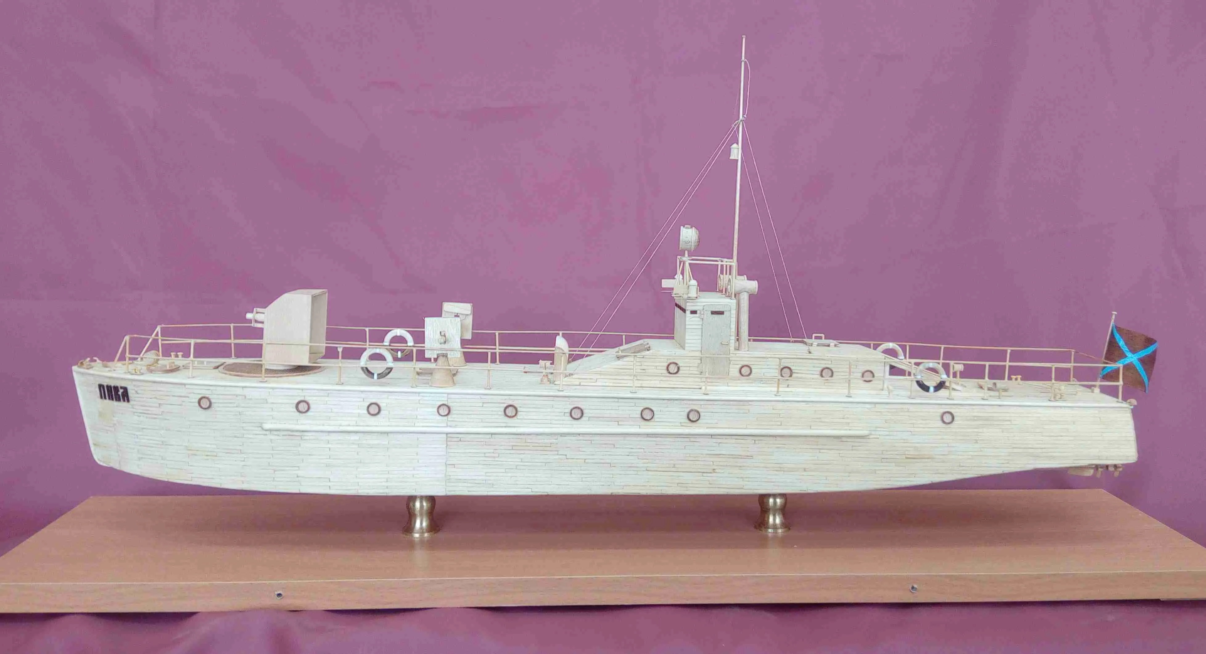 Модель корабля Посыльное судно «Пика» типа «Штык» - Верфь на Столе
