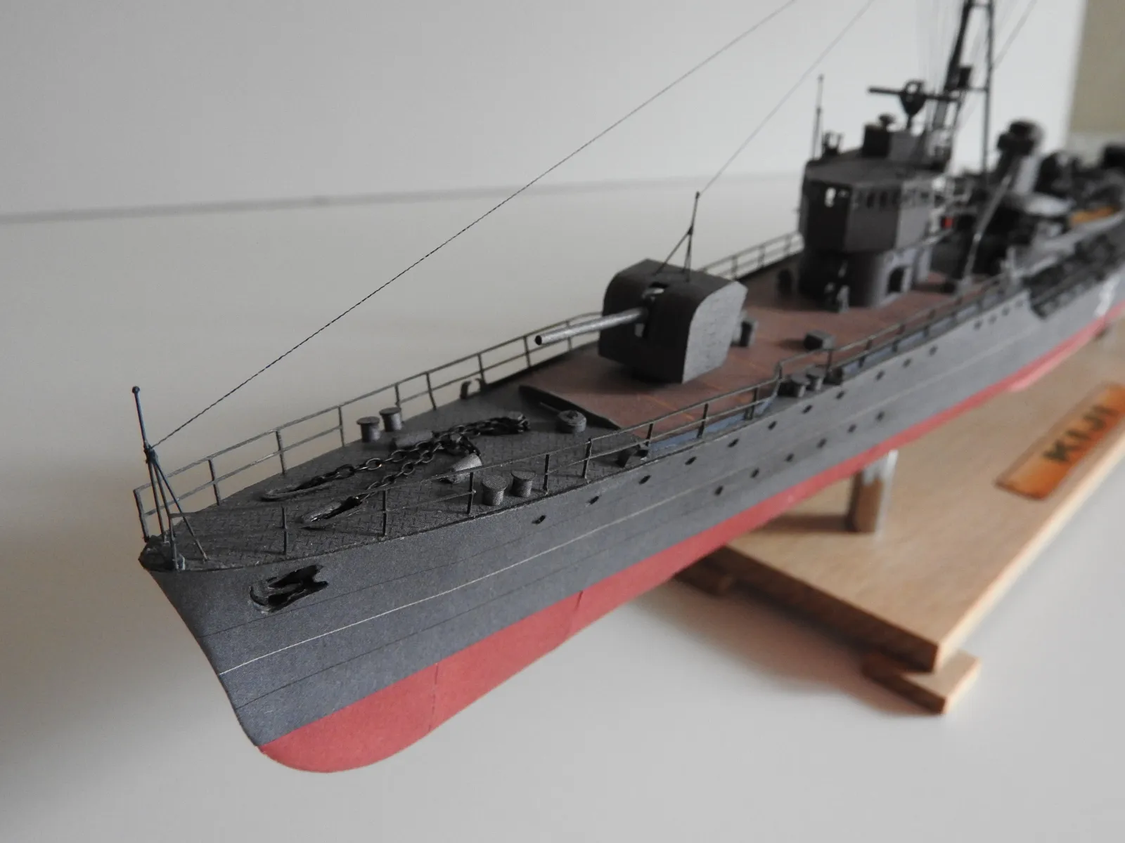 Модель корабля Миноносец "Кидзи" - Верфь на Столе