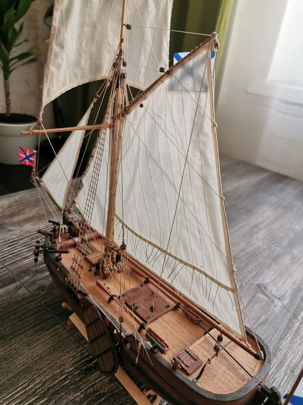 Модель корабля Бот Святой Гавриил - Верфь на Столе