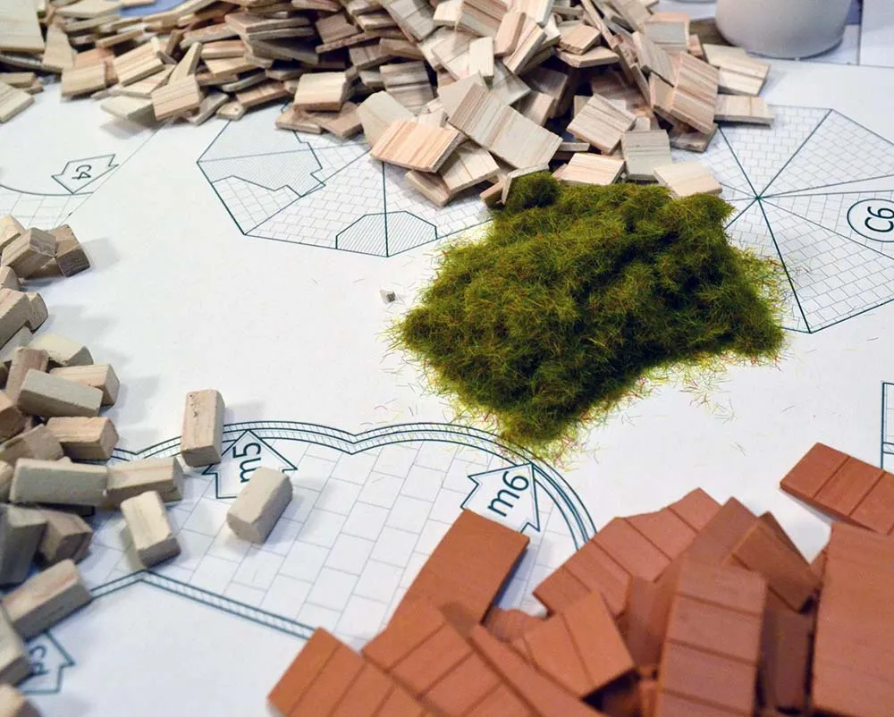 керамический конструктор Церковь Santa Maria de Eunate