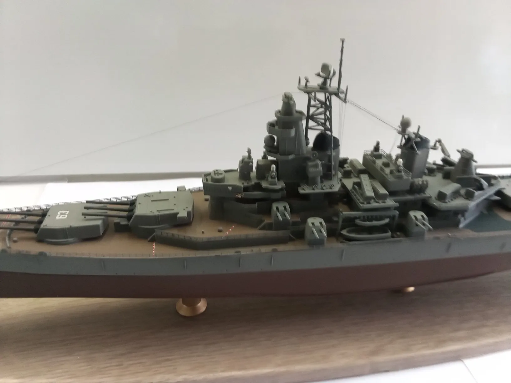 Модель корабля "Миссури" - Верфь на Столе