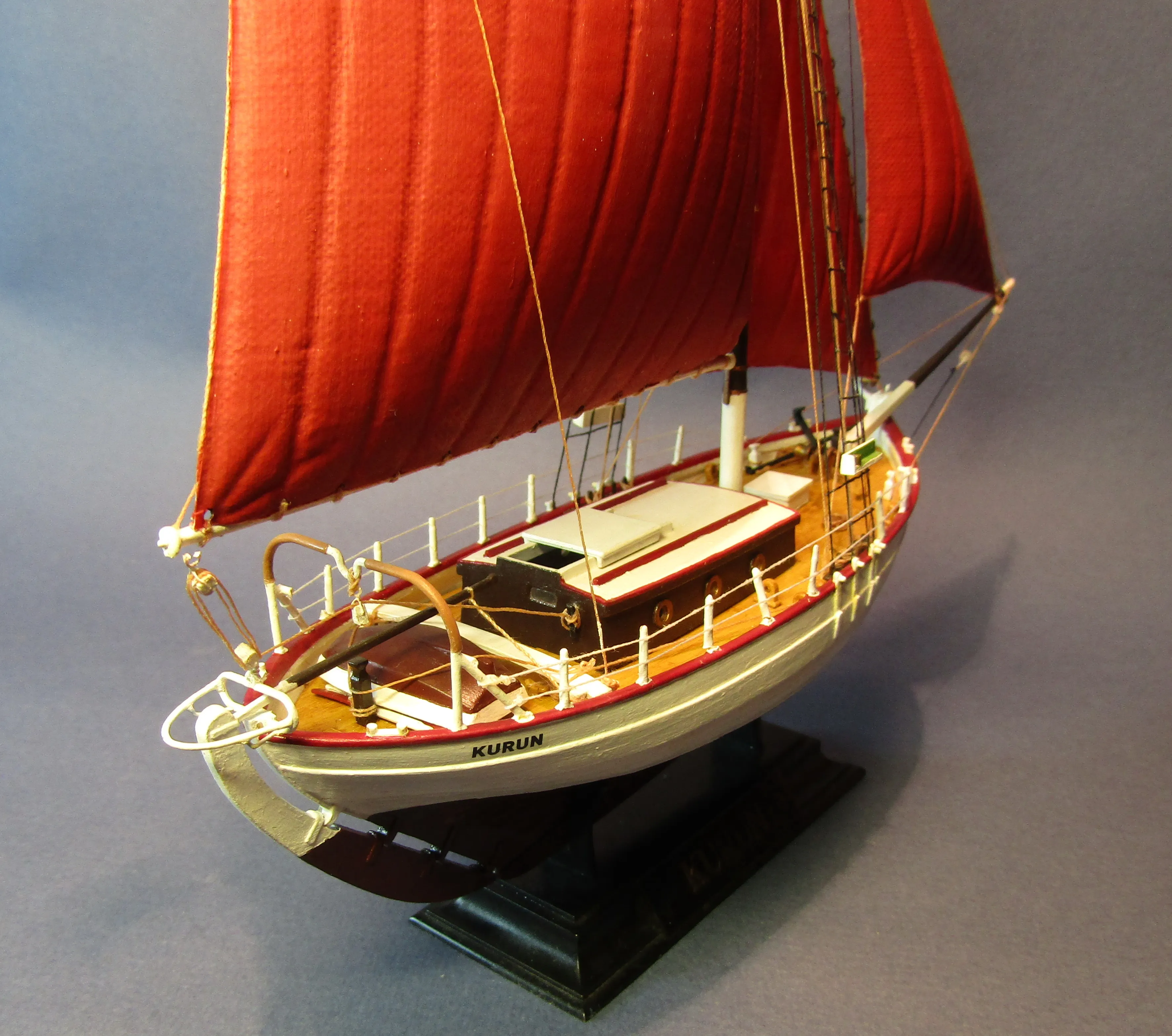 Модель корабля Cotre “Kurun”  - Верфь на Столе