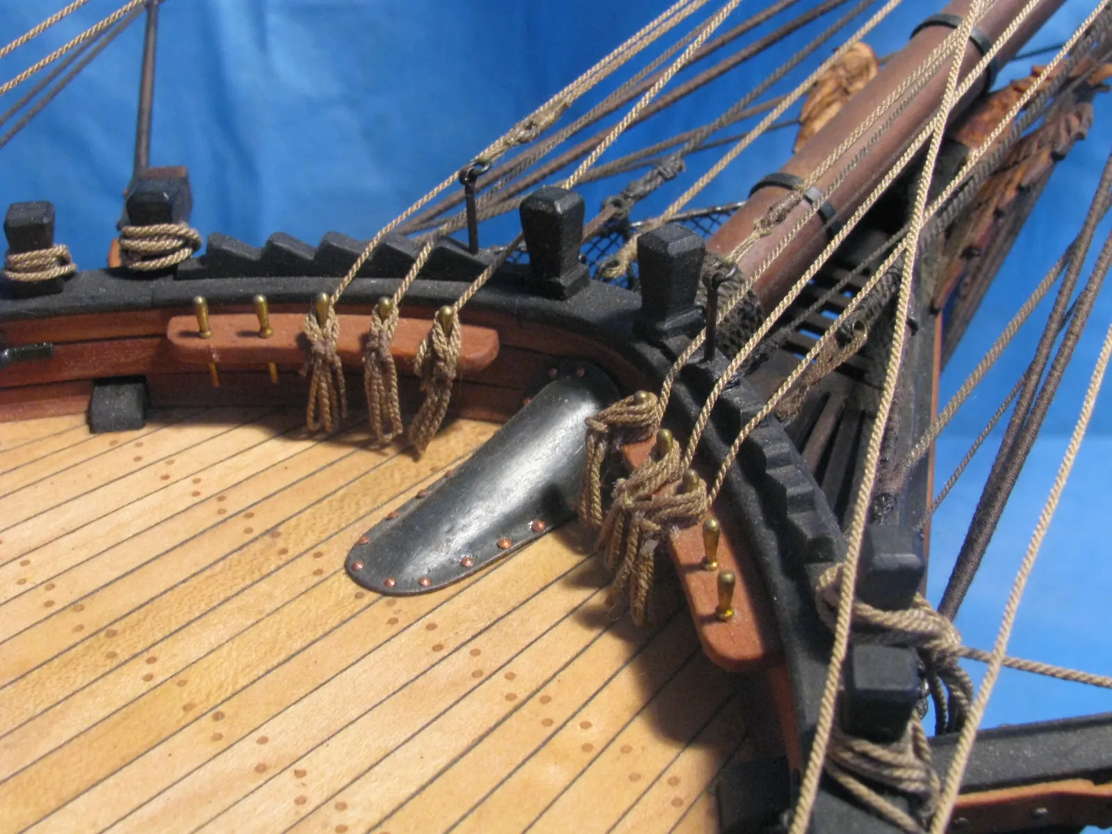 Модель корабля 20-ти пушечный бриг "Парис" - Верфь на Столе