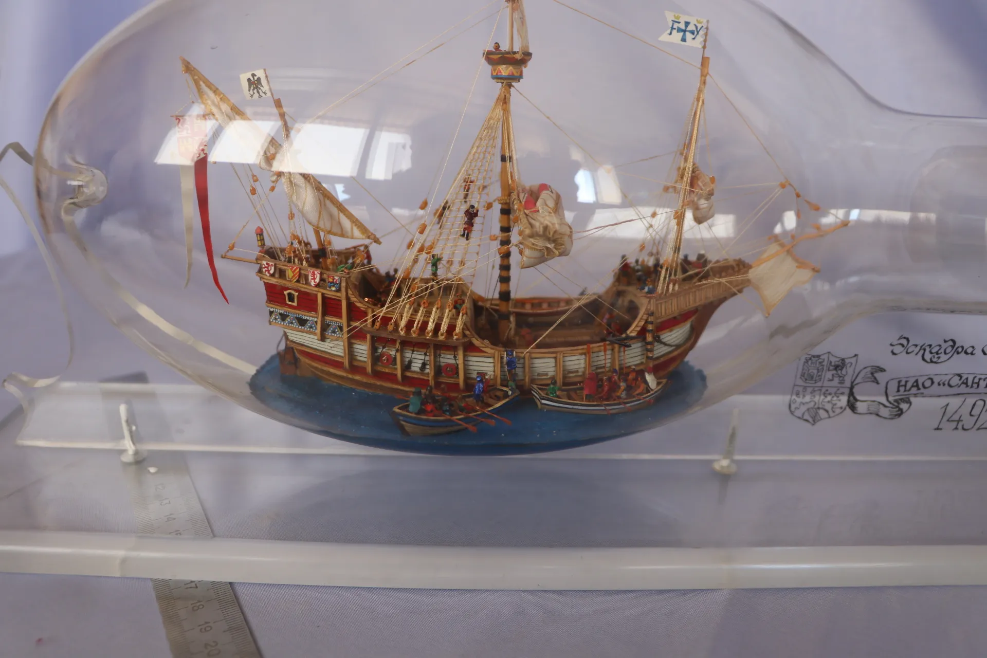 Модель корабля Каракка "Санта Мария" - Верфь на Столе