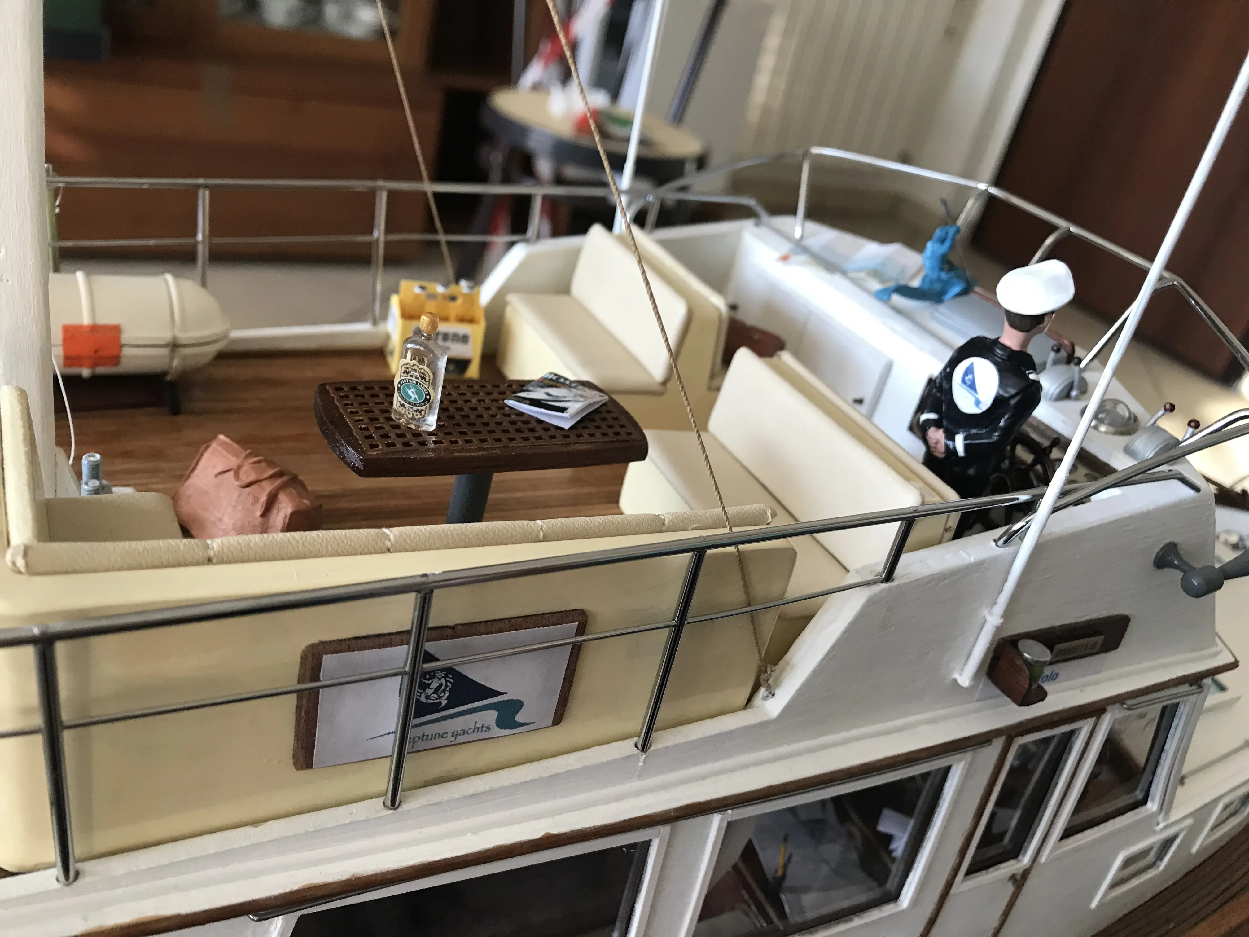 Модель корабля YACHT 46 FEETS “ANNARELLA” - Верфь на Столе