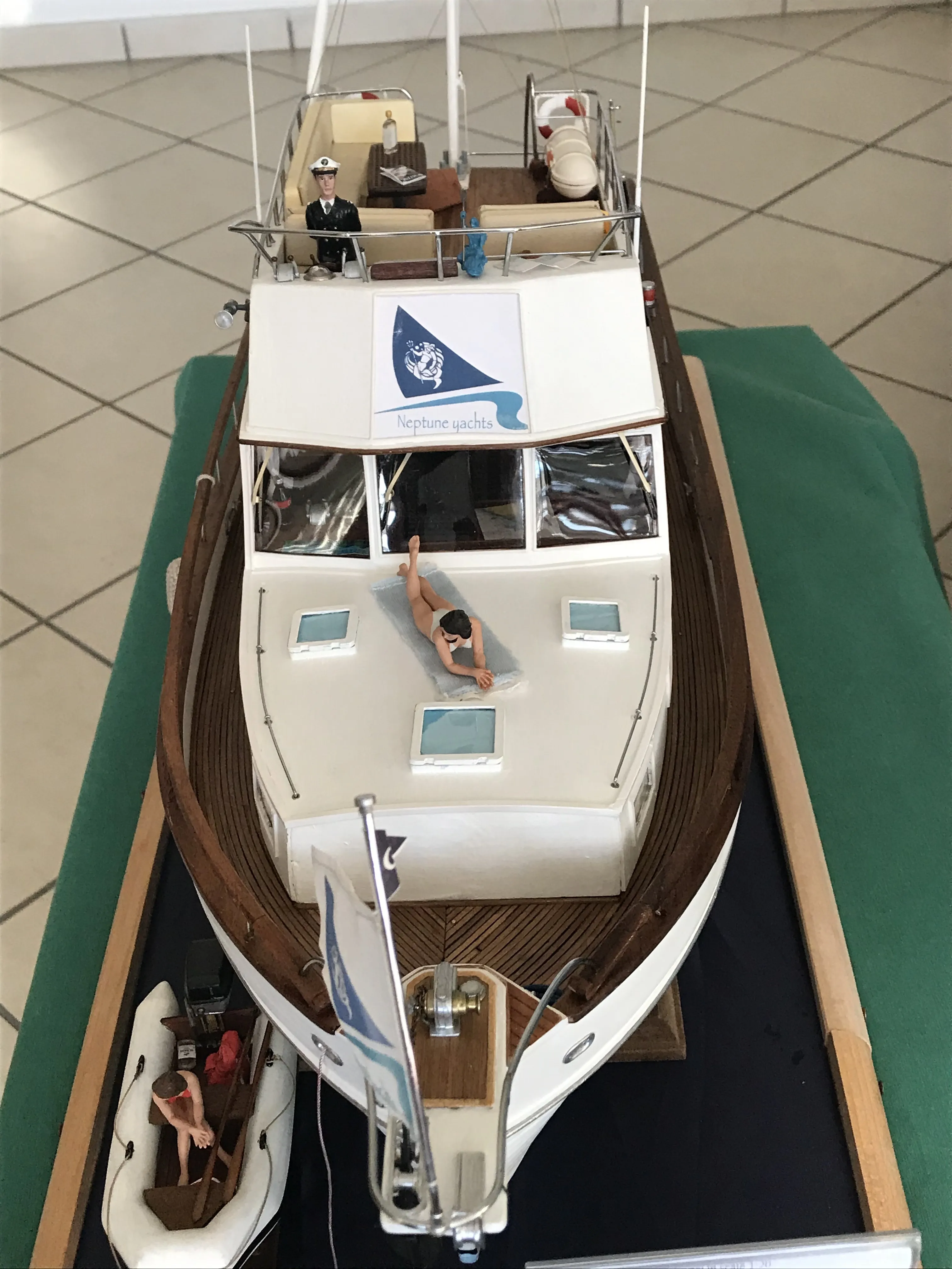Модель корабля YACHT 46 FEETS “ANNARELLA” - Верфь на Столе