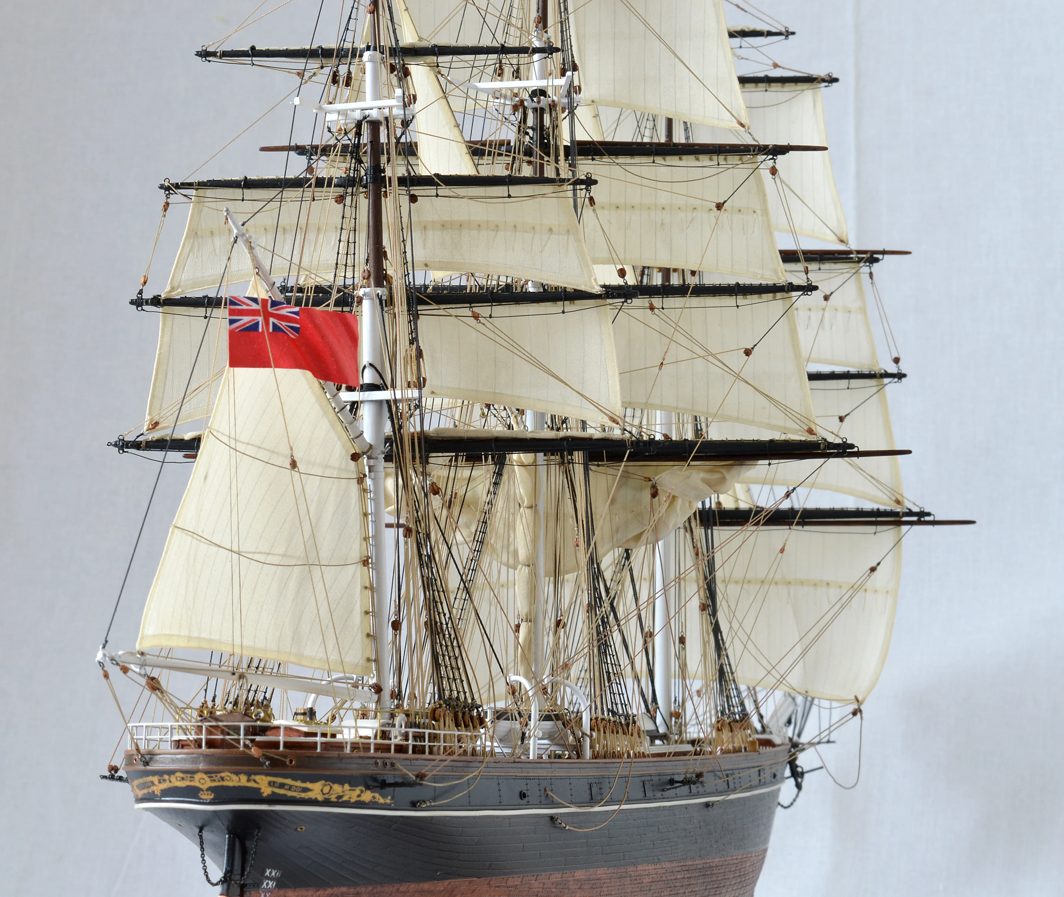 Модель корабля Чайный клипер "Катти Сарк"  - Верфь на Столе