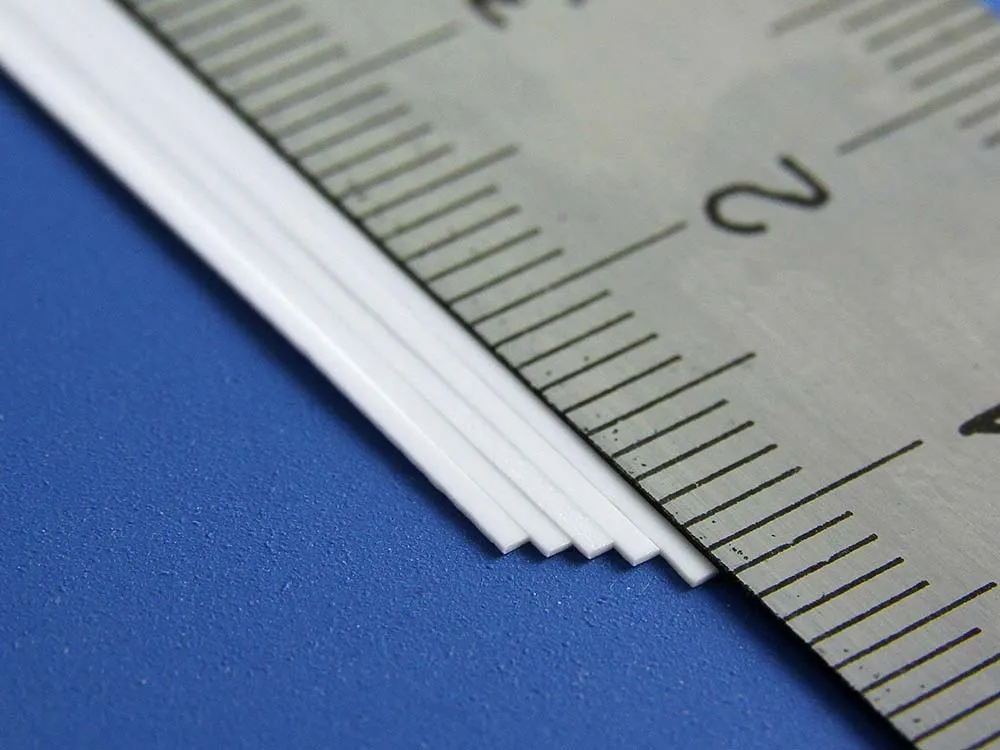 Полоска пластиковая 0,25х0,75 мм, 10 шт/уп.