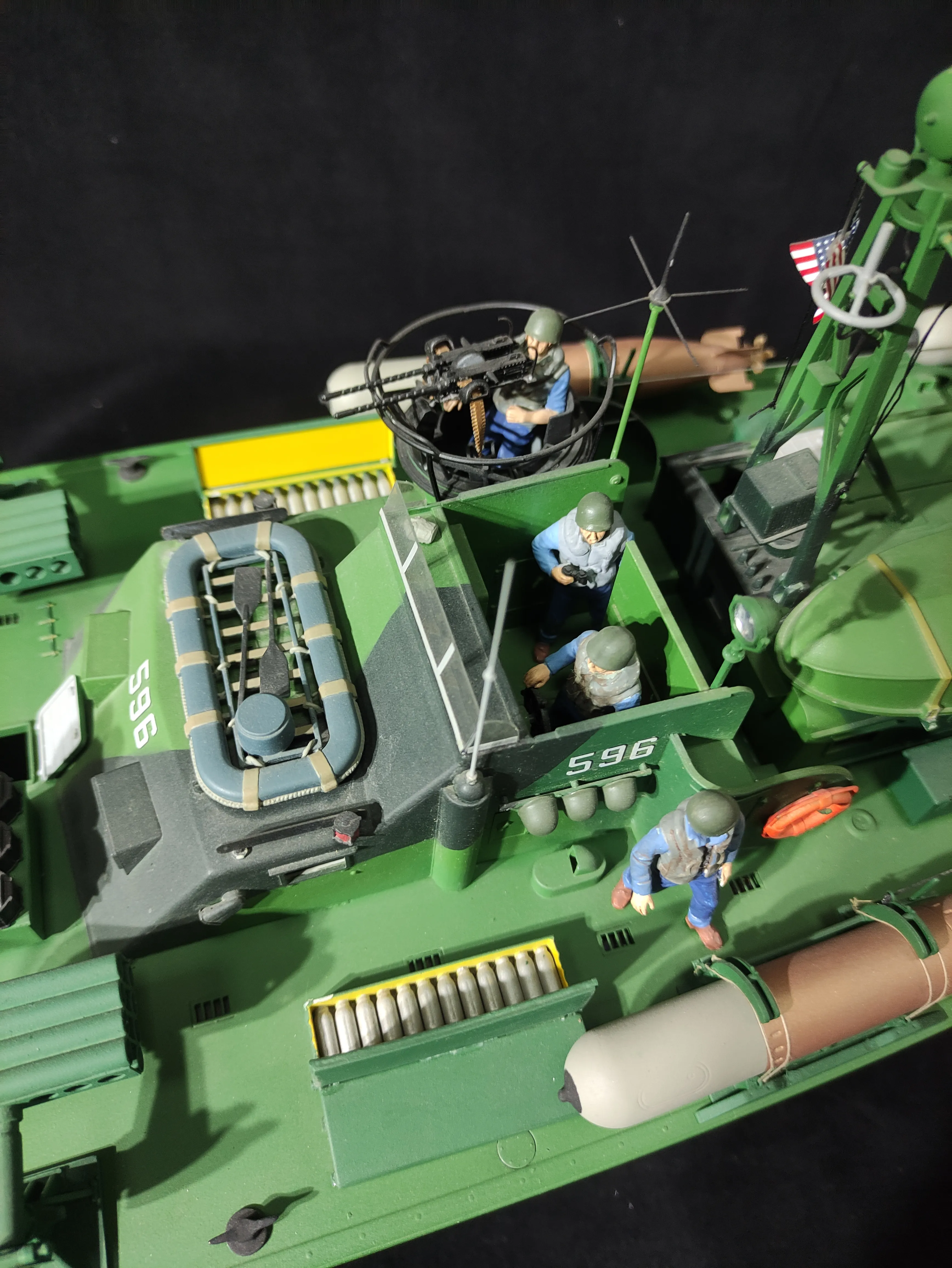Модель корабля Elco 80' Torpedo Boat PT-596 - Верфь на Столе