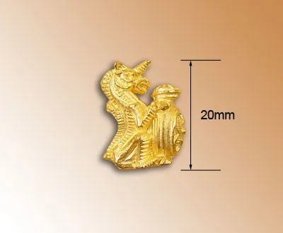 Декоративный элемент, единорог, 20 мм, металл