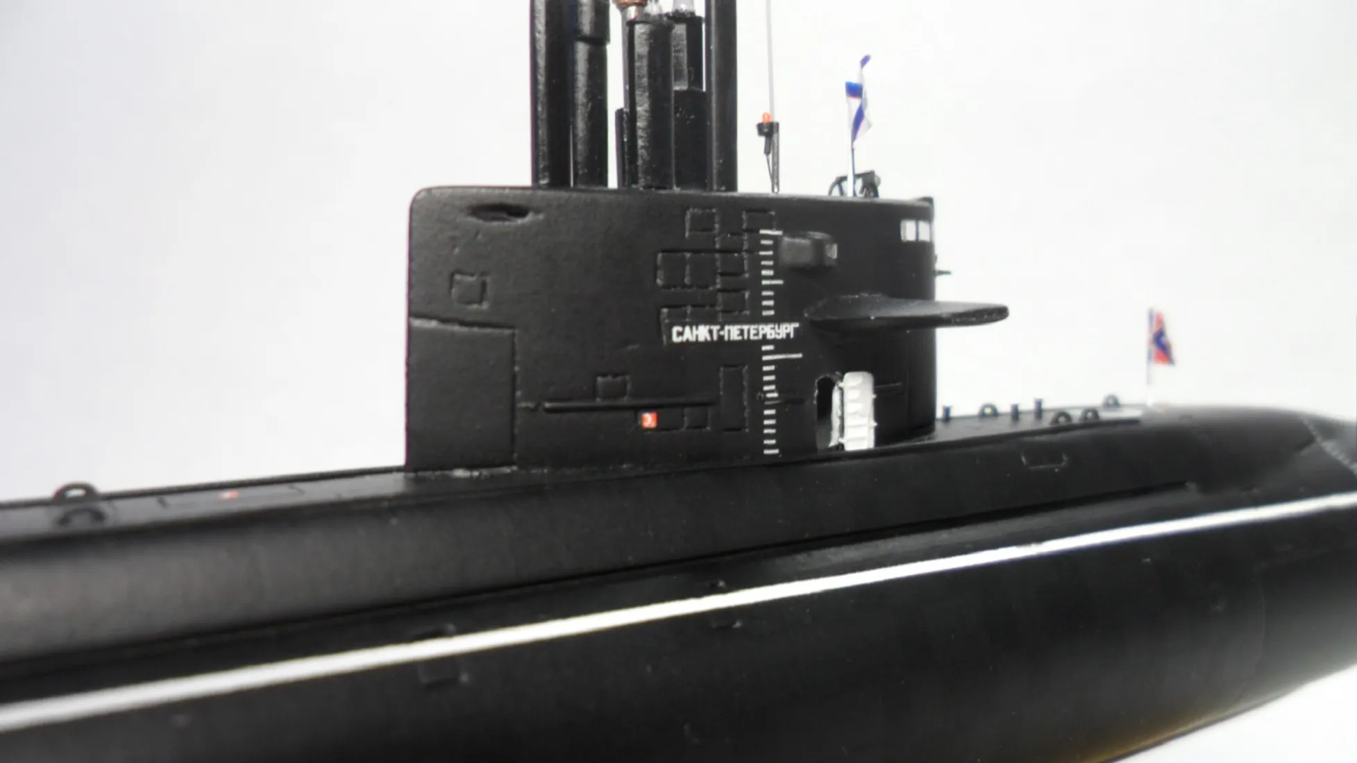 Модель корабля подводной лодки «Санкт Петербург» (Проект 677 «Лада»)  - Верфь на Столе