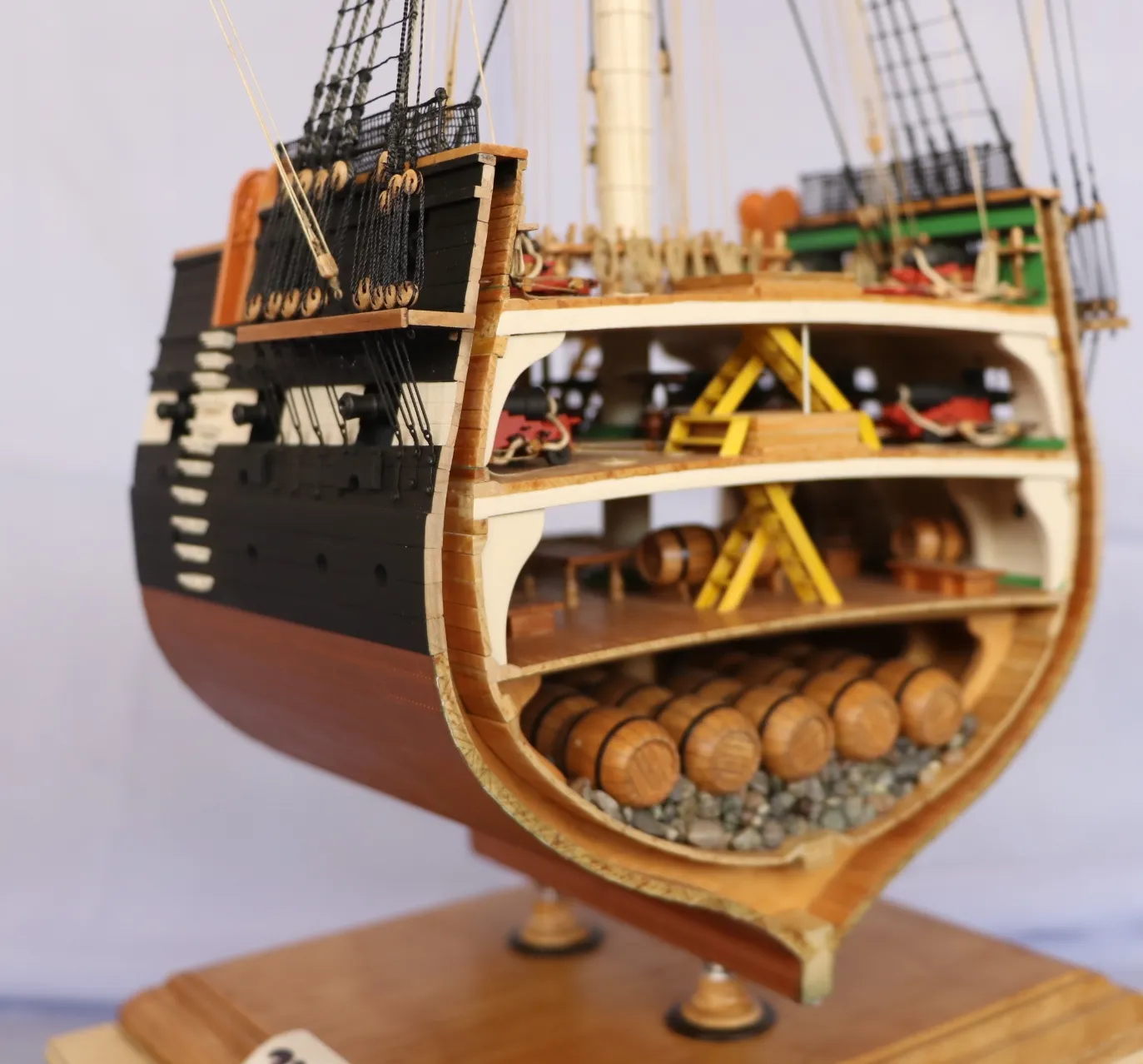 Модель корабля Фрегат "Конституция" - Верфь на Столе