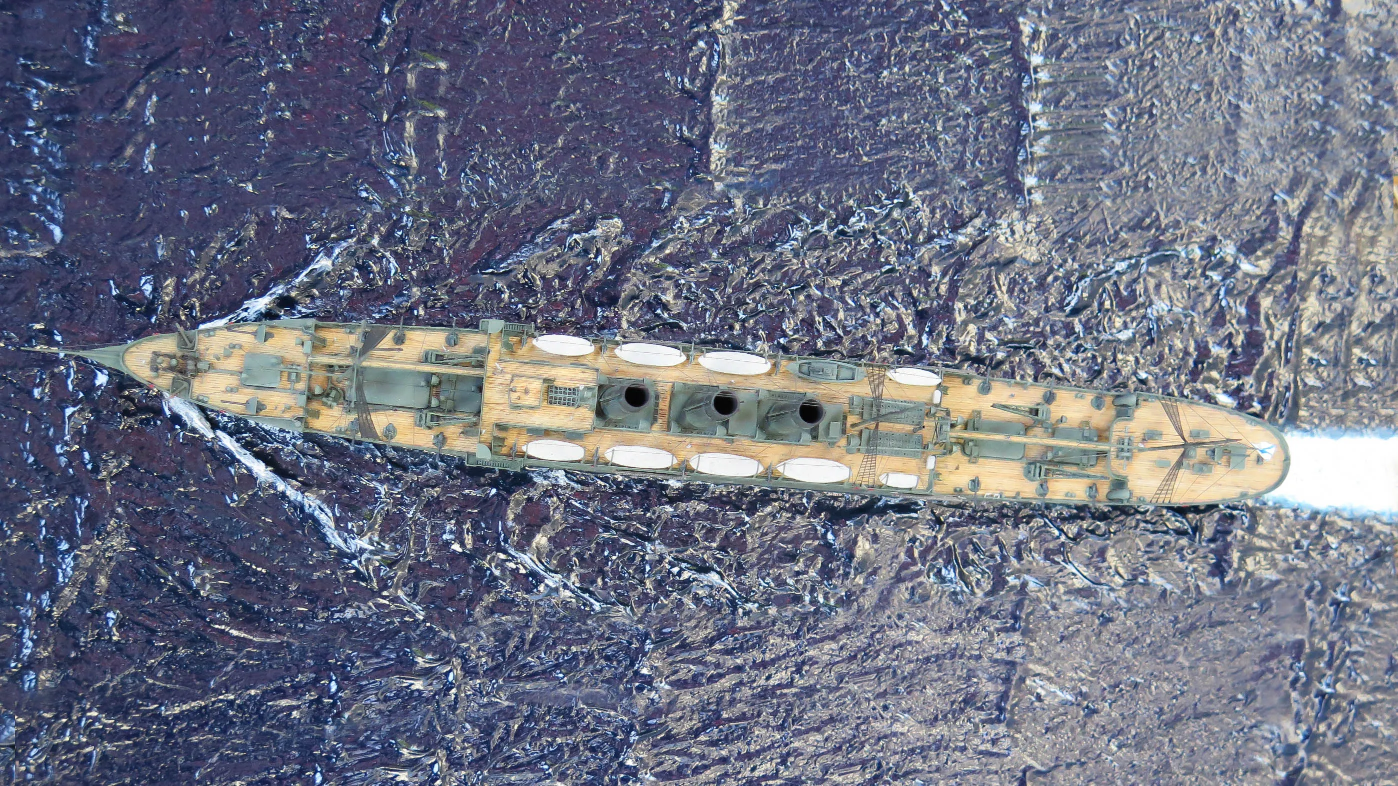 Модель корабля Вспомогательноый крейсер "Лена" - Верфь на Столе