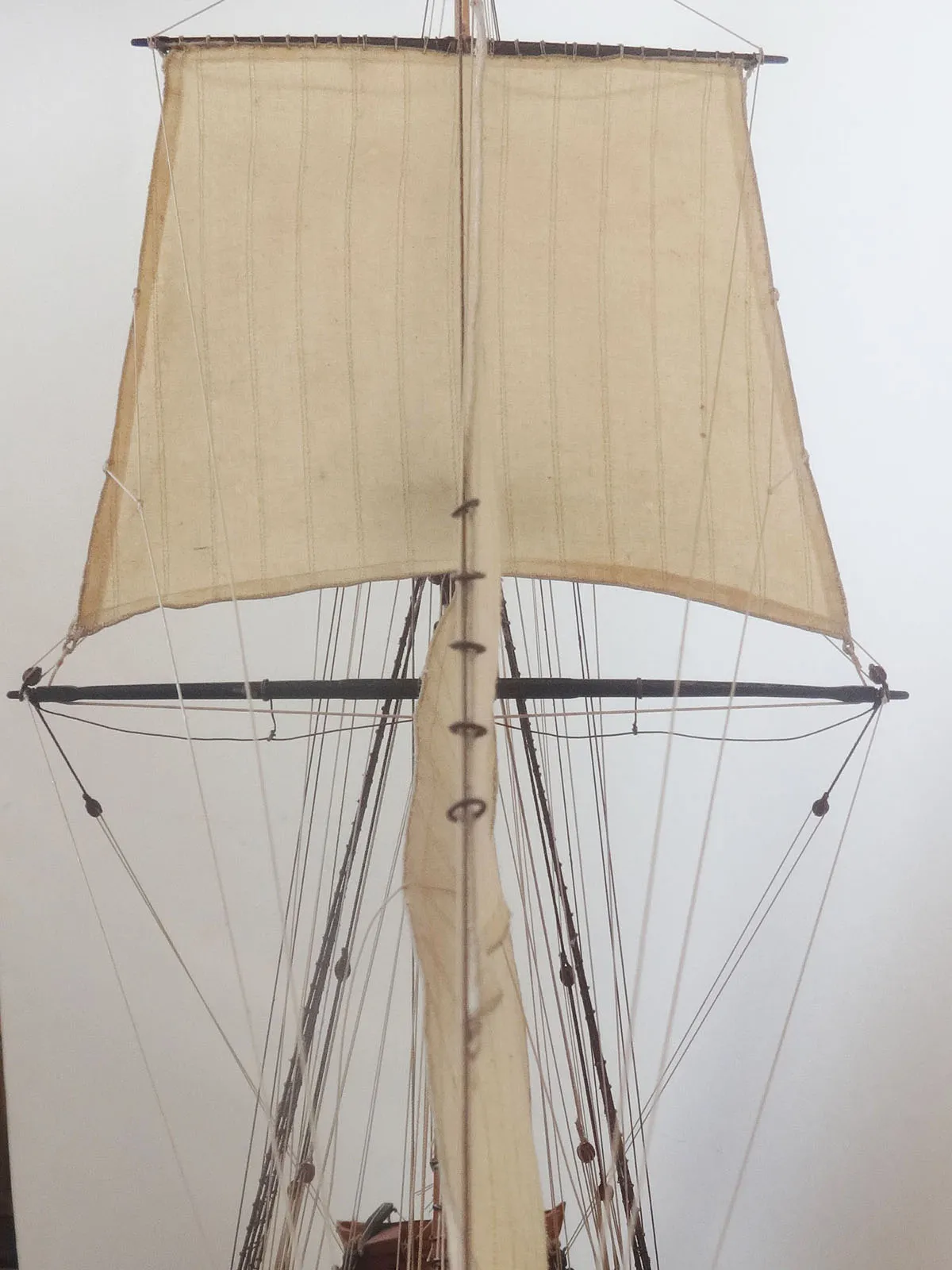 Модель корабля 8-и пушечный тендер «Авось», 1806 г. - Верфь на Столе