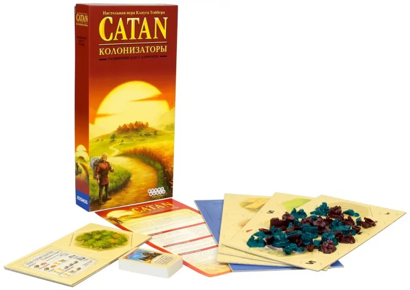 Настольная игра: Колонизаторы. Расширение для 5-6 игроков (3-е рус. изд.)