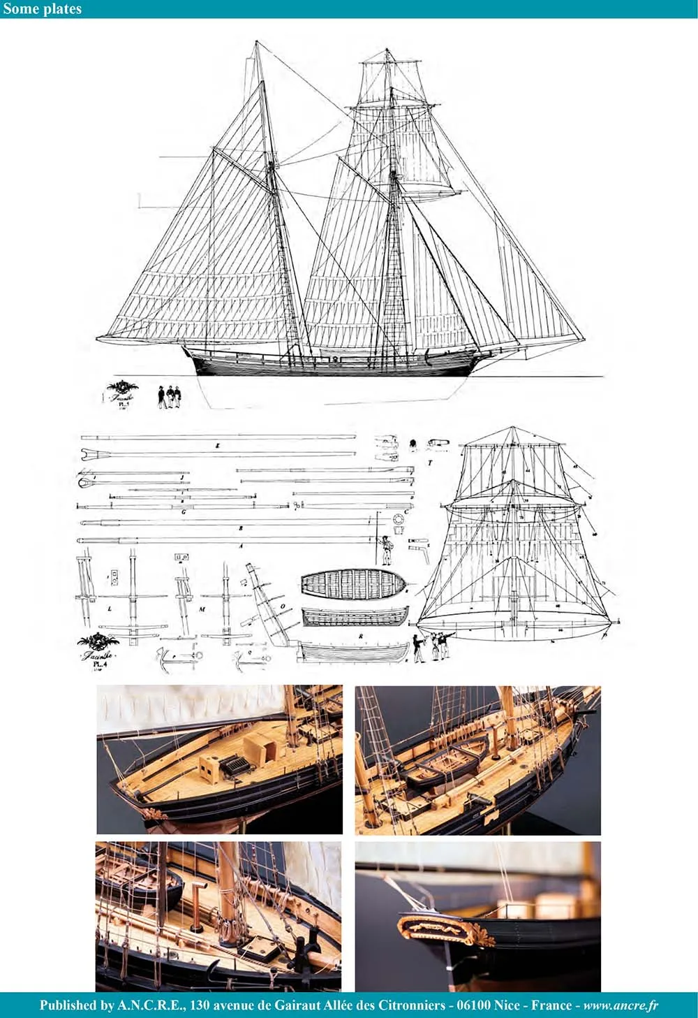 La Jacinthe Schooner, 1825 + чертежи La Jacinthe Schooner, 1825 + чертежи
