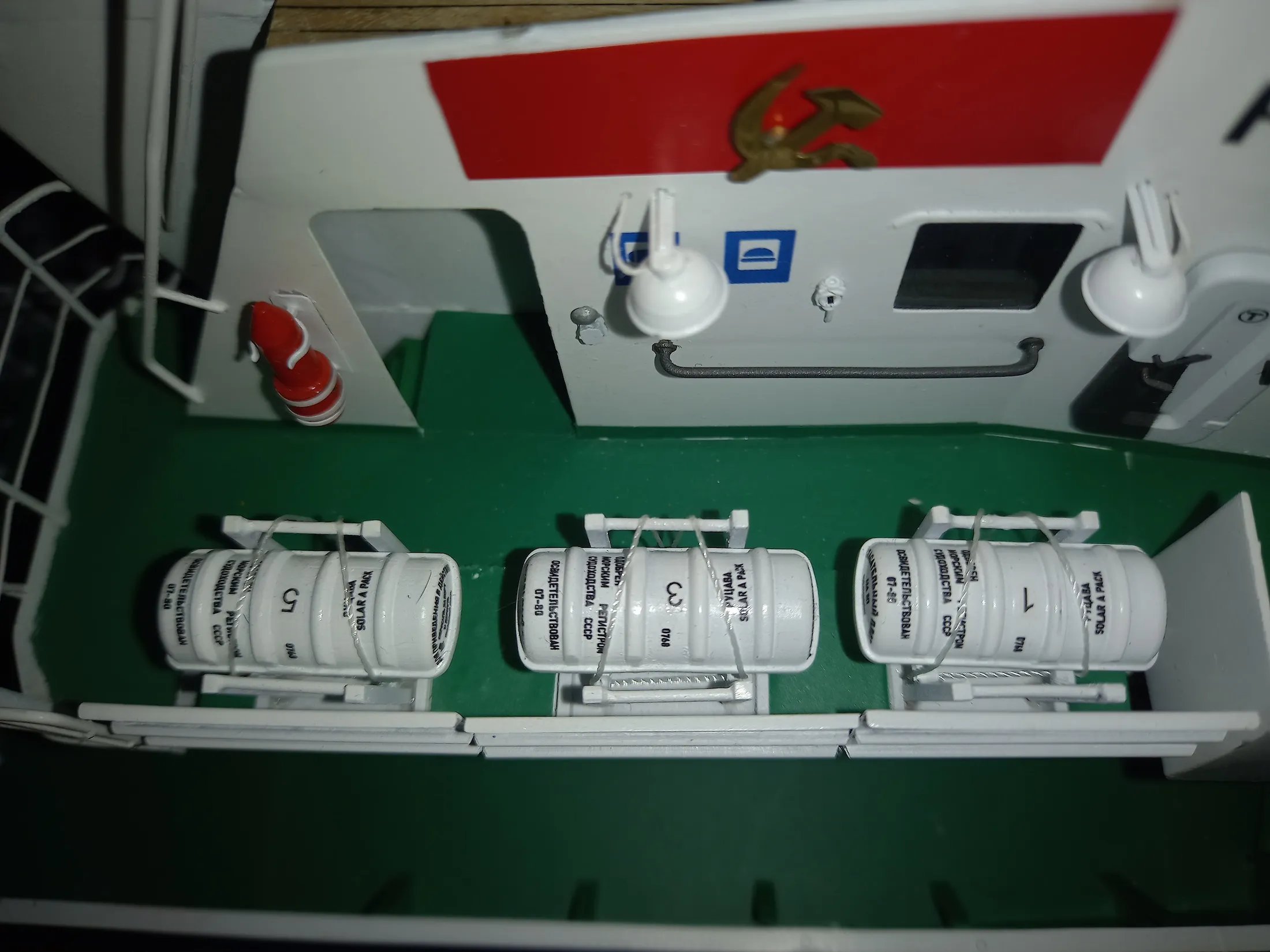 Модель корабля СТР 503 проект «Rutsava» тип. Альпинист - Верфь на Столе