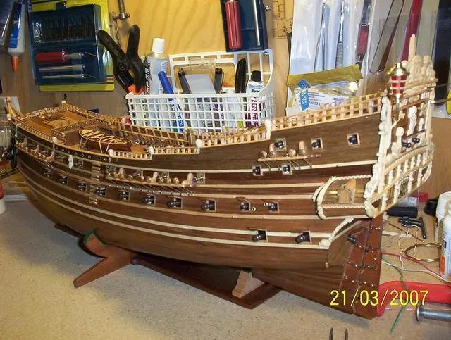 Модель корабля "Prins Willem" - Верфь на Столе