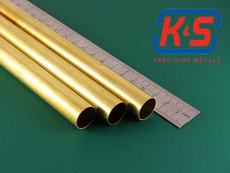 Латунная трубка 15,9х0,36 мм, 1 шт