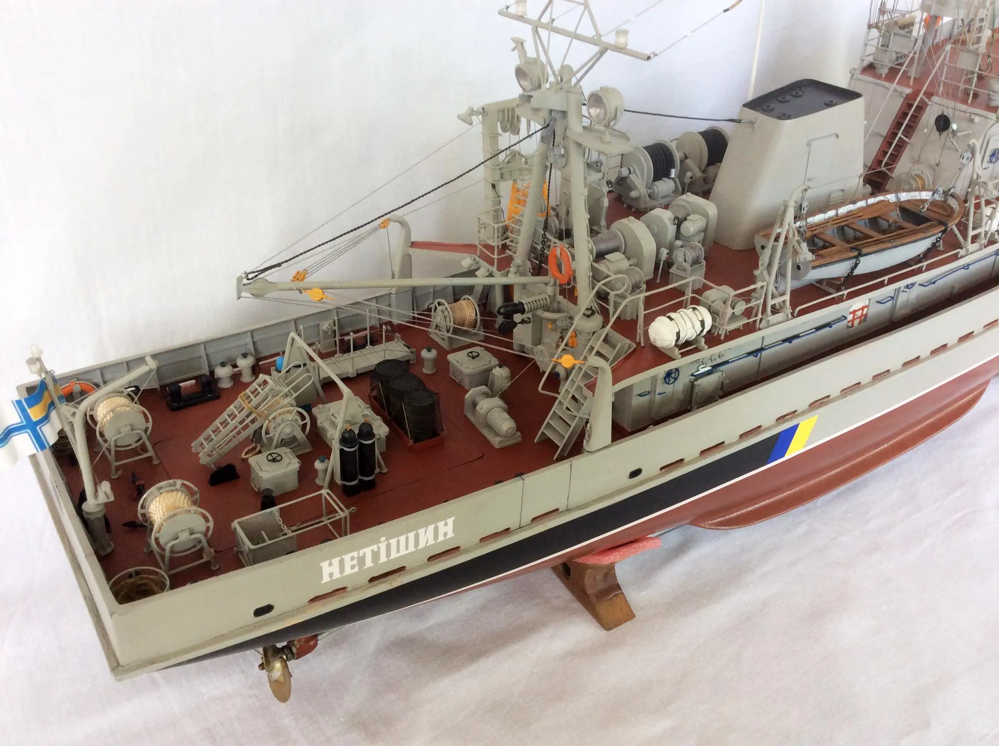 Модель корабля Водолазный бот проекта 535 типа "Краб"  - Верфь на Столе