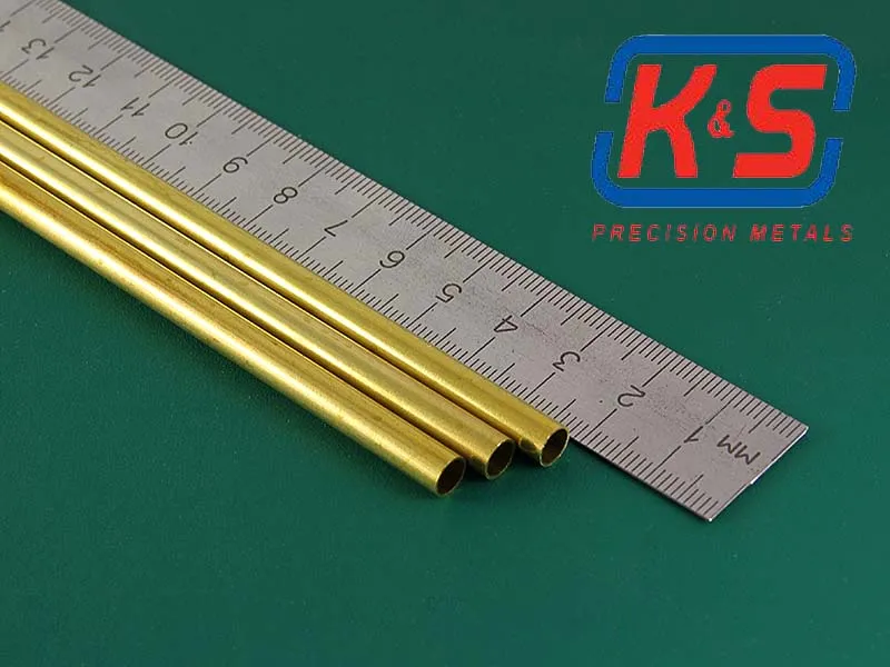 Латунная трубка 5,6х0,36 мм, 1 шт Латунная трубка 5,6х0,36 мм, 1 шт