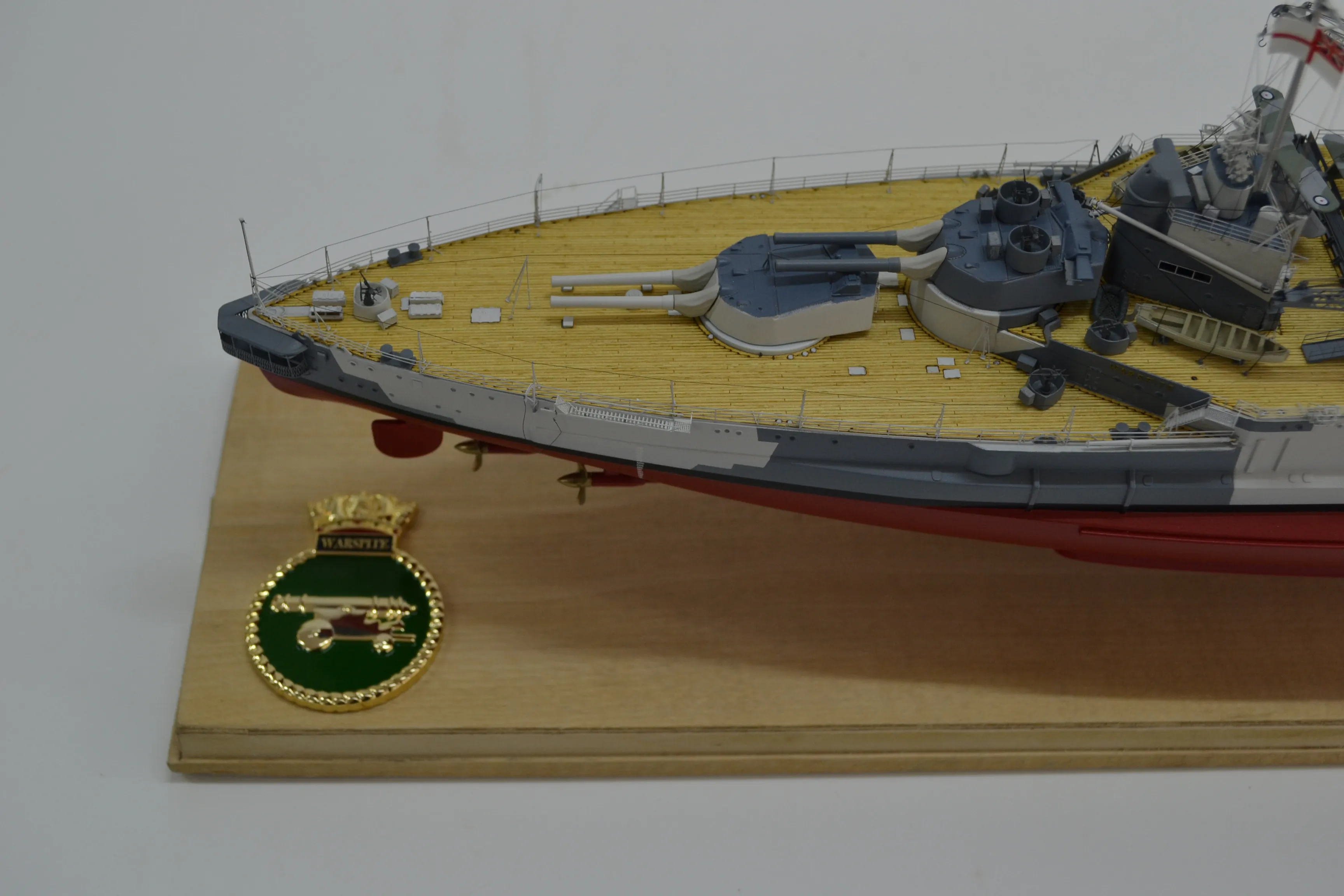 Модель корабля Линкор «Warspite» - Верфь на Столе