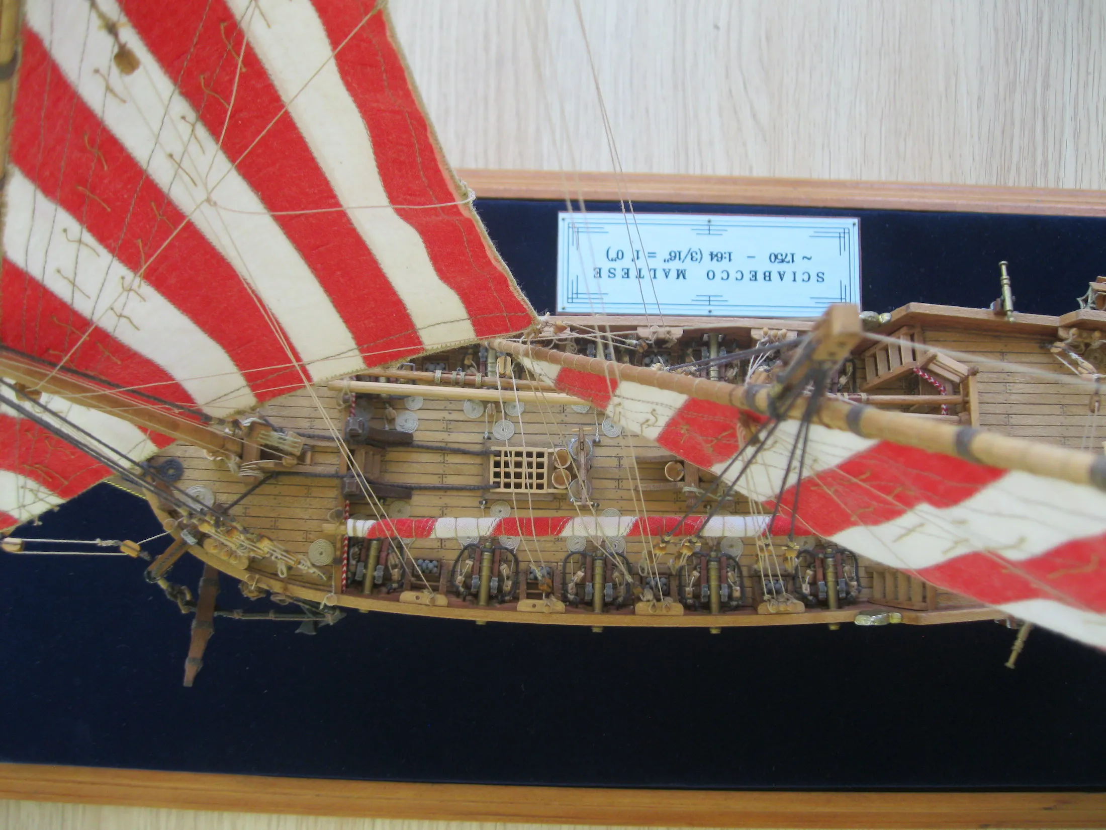 Модель корабля SCIABECCO MALTESE - Верфь на Столе