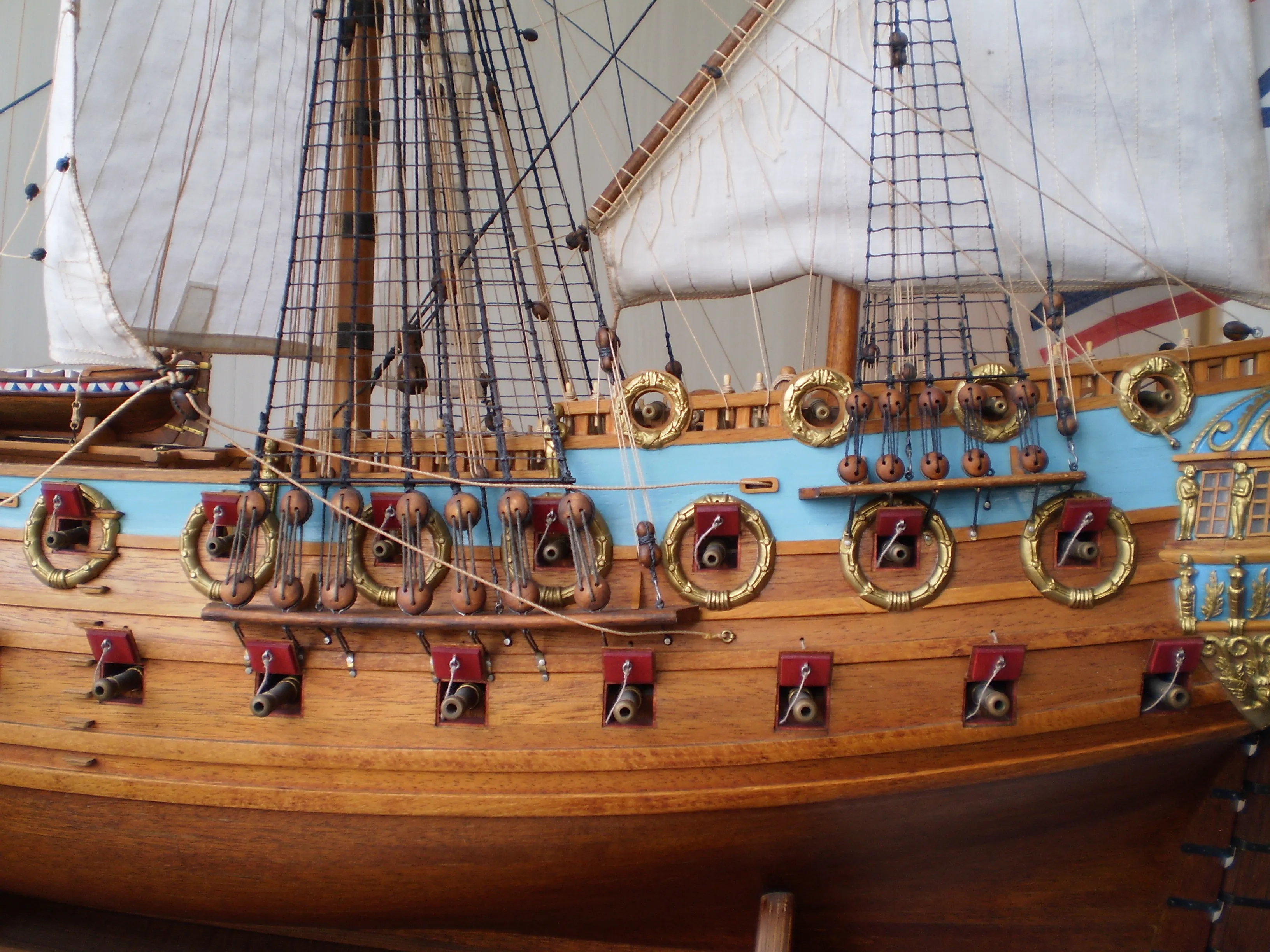 Модель корабля 58-ми пушечный линейный корабль "Гото Предестинация" - Верфь на Столе