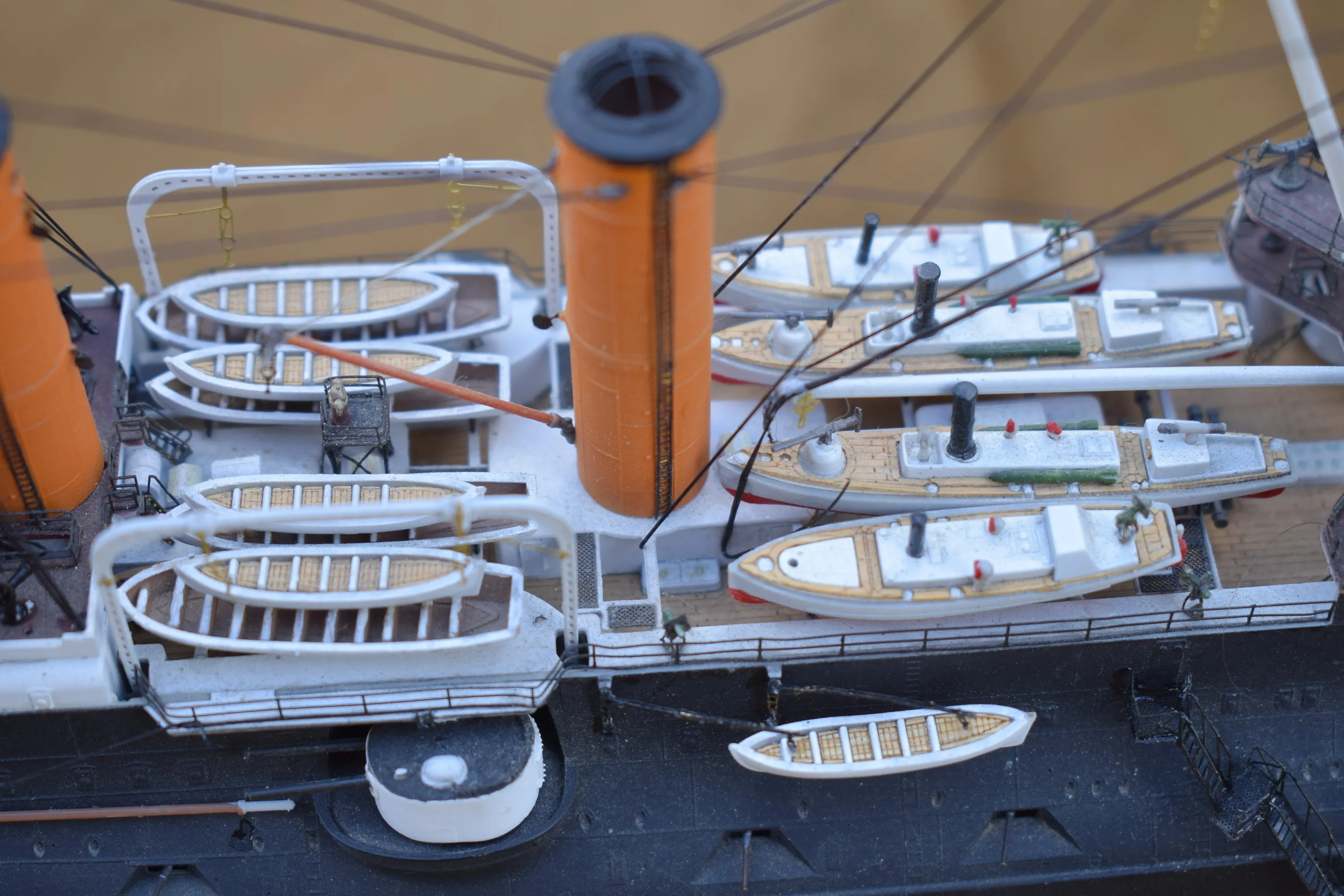 Модель корабля Броненосец РИФ «Цесаревич» на осень 1904 года - Верфь на Столе