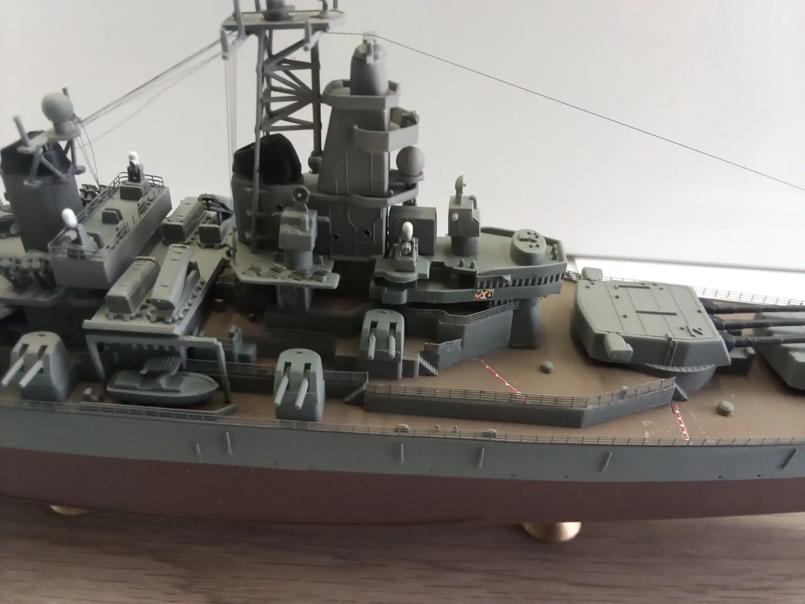 Модель корабля "Миссури" - Верфь на Столе