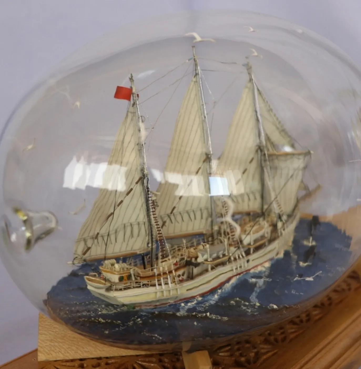 Модель корабля Немагнитная шхуна «Заря» - Верфь на Столе