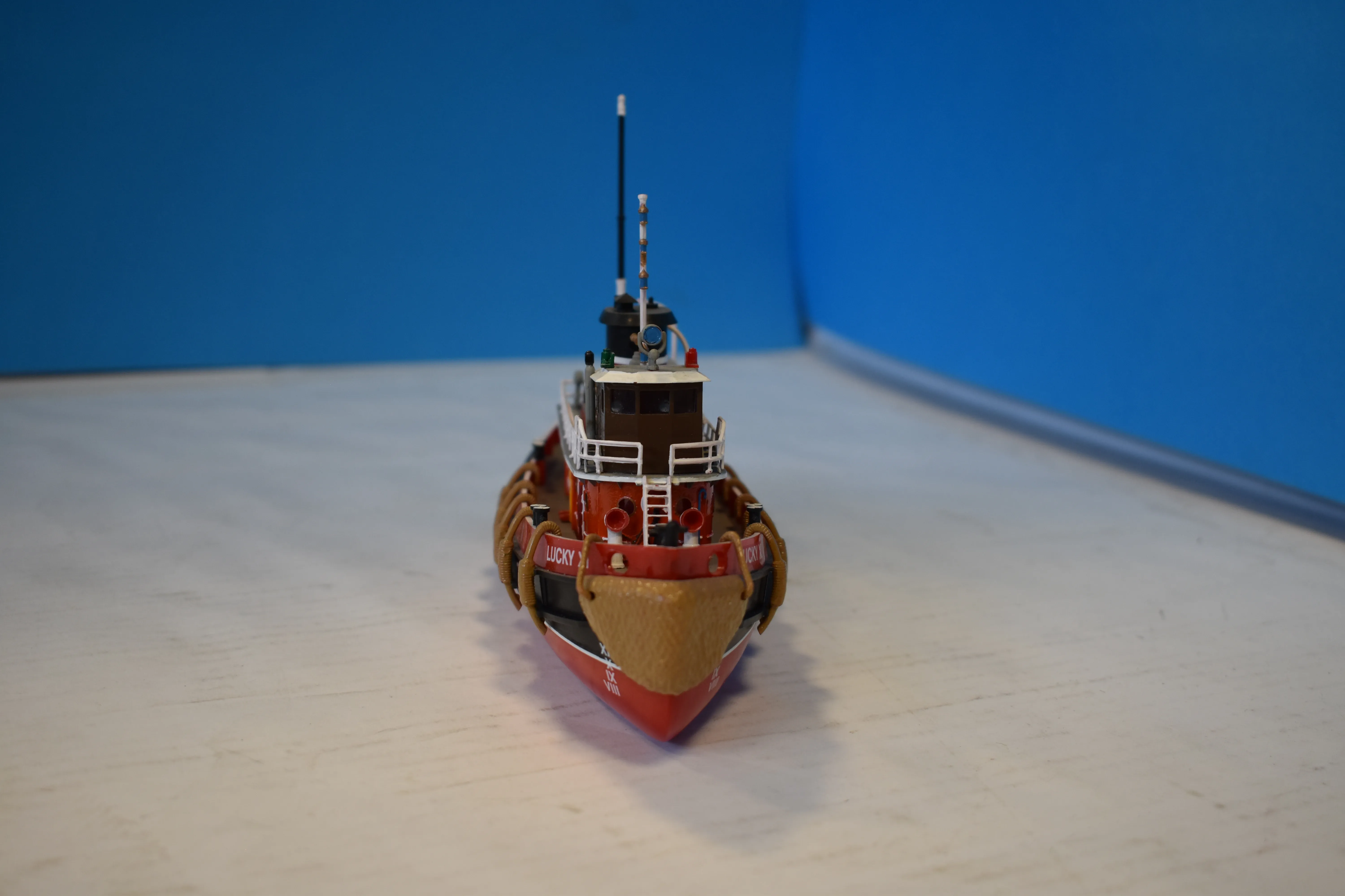 Модель корабля Буксир "Lucky XI" - Верфь на Столе