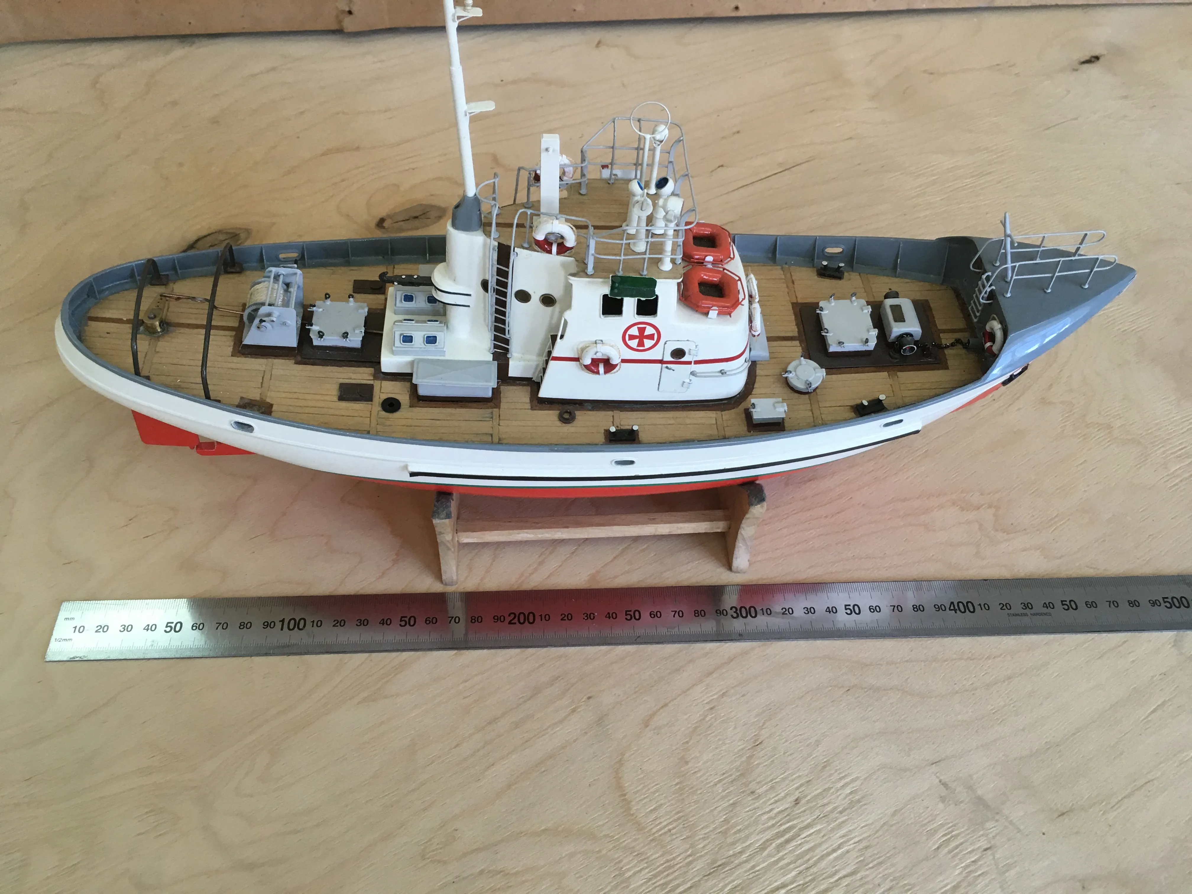 Модель корабля Спасательно-буксирное судно R3 - Верфь на Столе