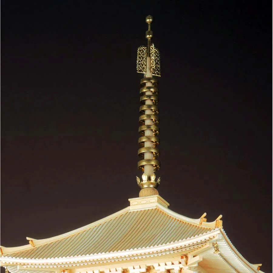 5-ти ярусная пагода Kofuku-Ji + (Стартовый набор инструментов) 5-ти ярусная пагода Kofuku-Ji + (Стартовый набор инструментов)