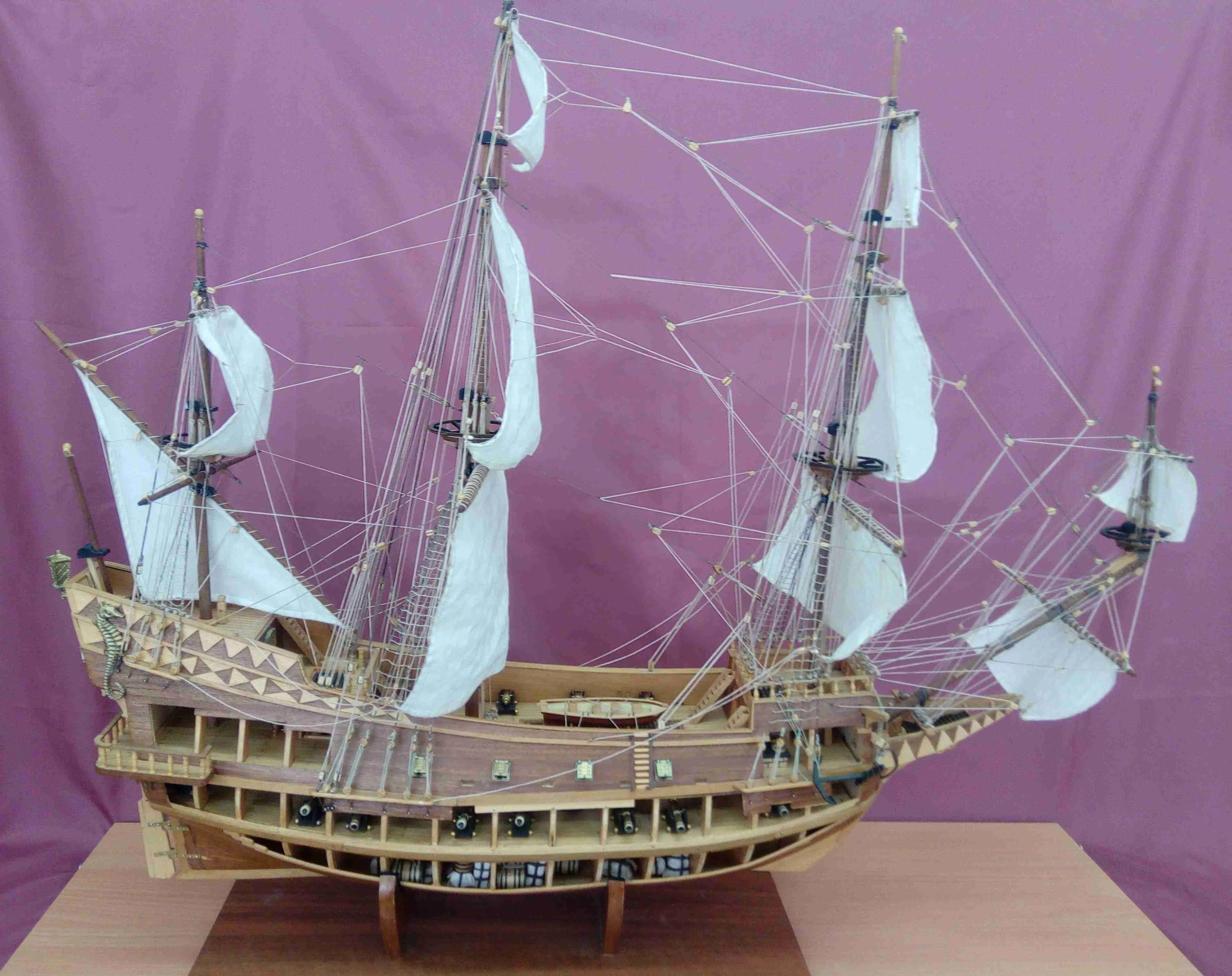 Модель корабля Галеон «Иоанн Креститель» (Джовани Батиста) - Верфь на Столе