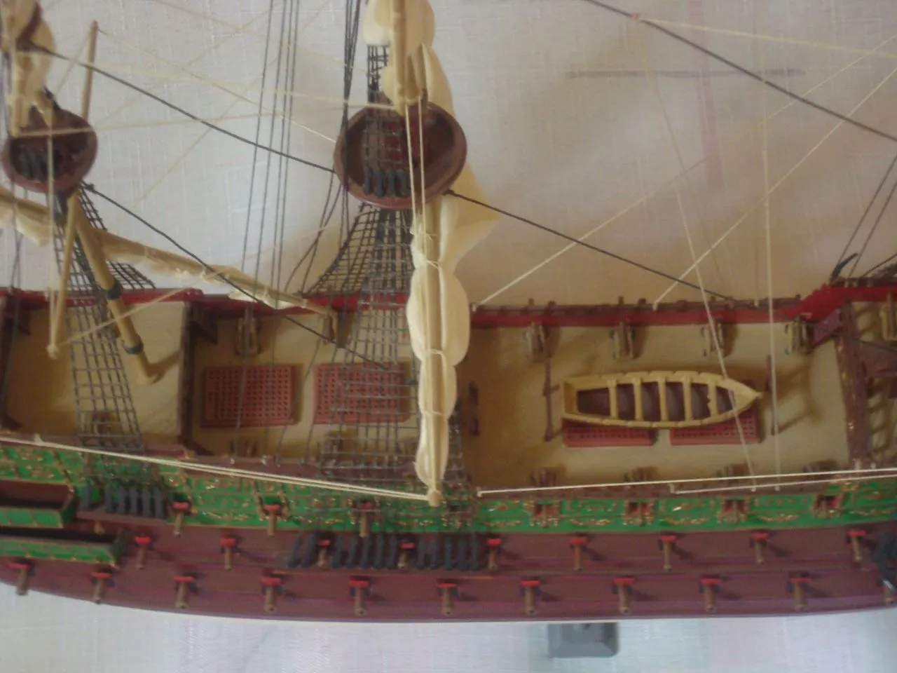 Модель корабля Галеон "Соверен оф зе Сиз" - Верфь на Столе