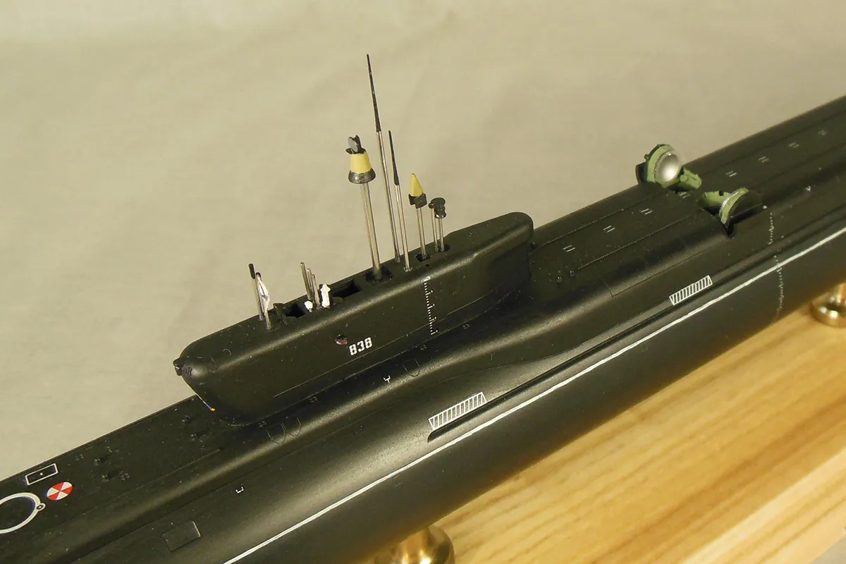 Модель корабля АПЛ «Юрий Долгорукий» - Верфь на Столе