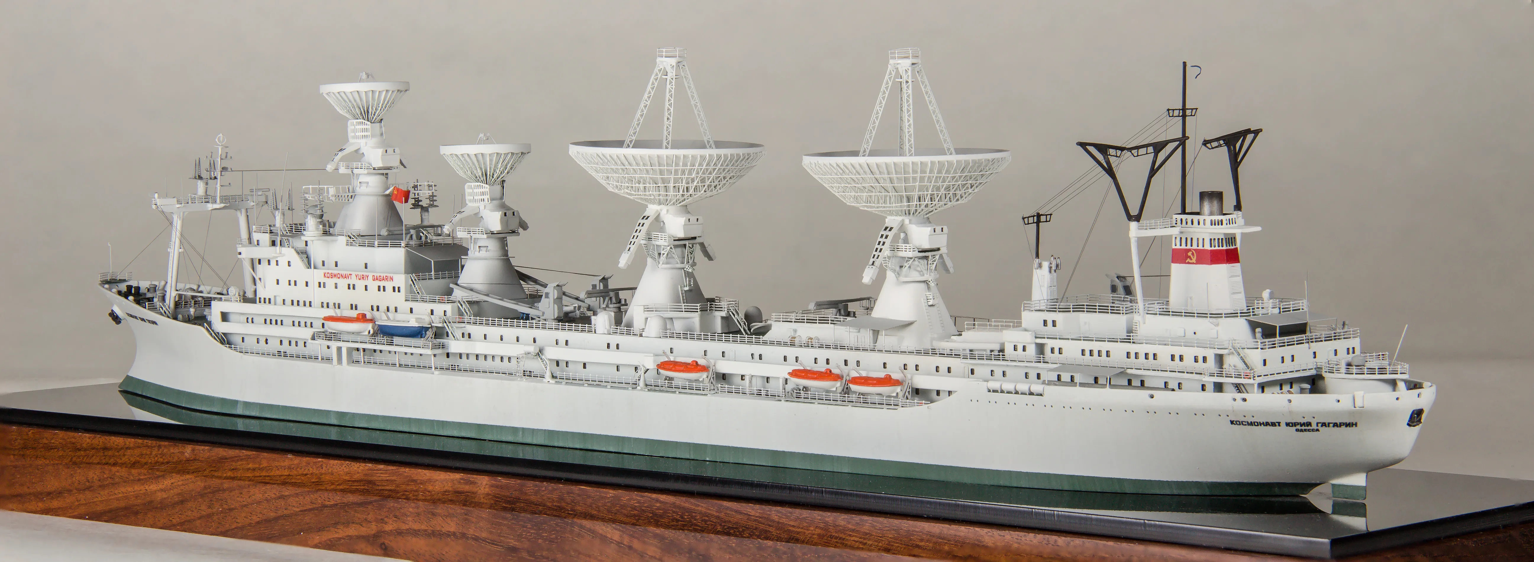 Модель корабля Корабль измерительного комплекса «Космонавт Юрий Гагарин» - Верфь на Столе