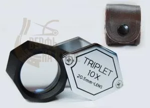 Профессиональное увеличительное стекло 20,5 мм, 10х
