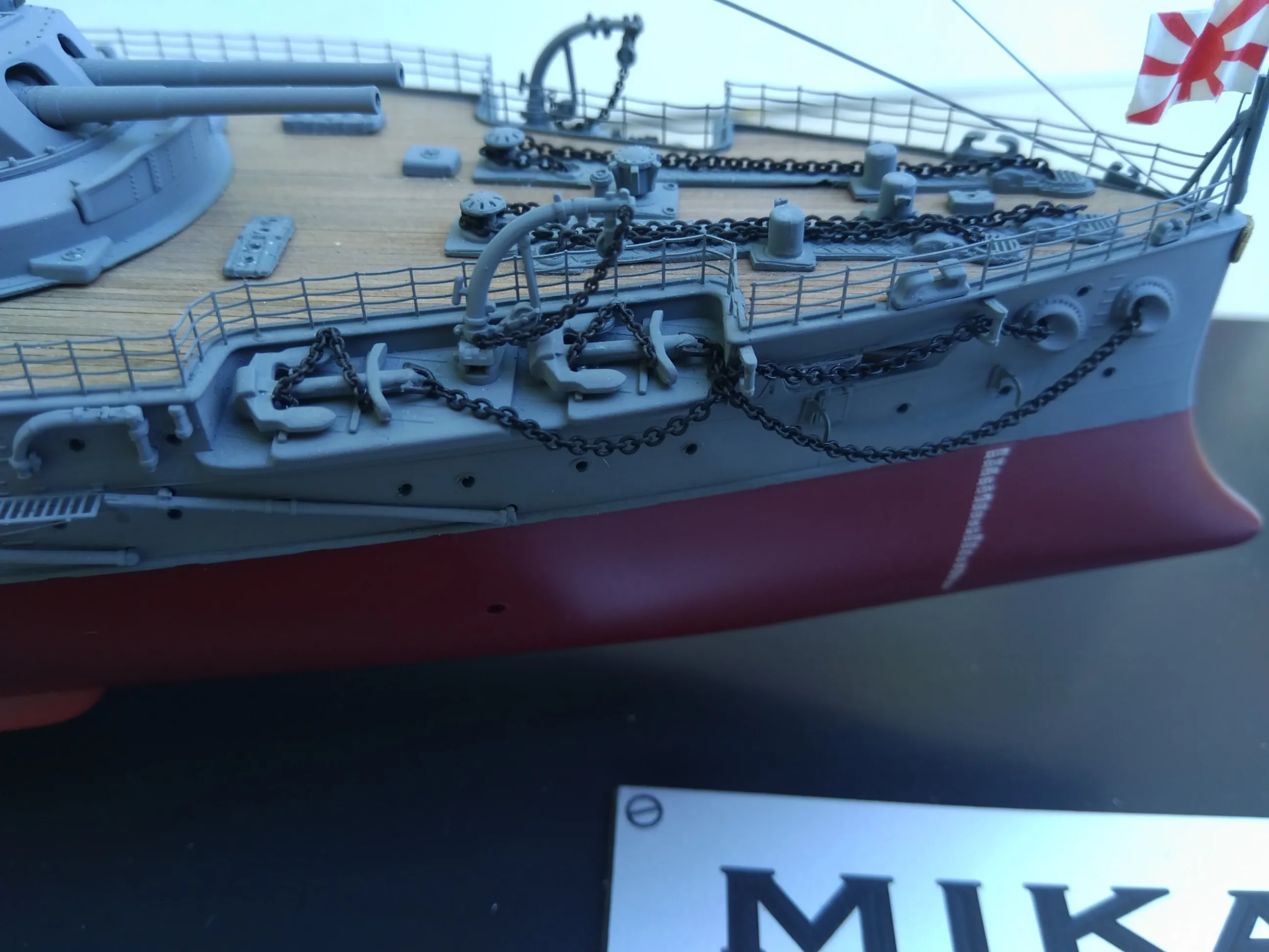 Модель корабля Броненосец "MIKASA" - Верфь на Столе