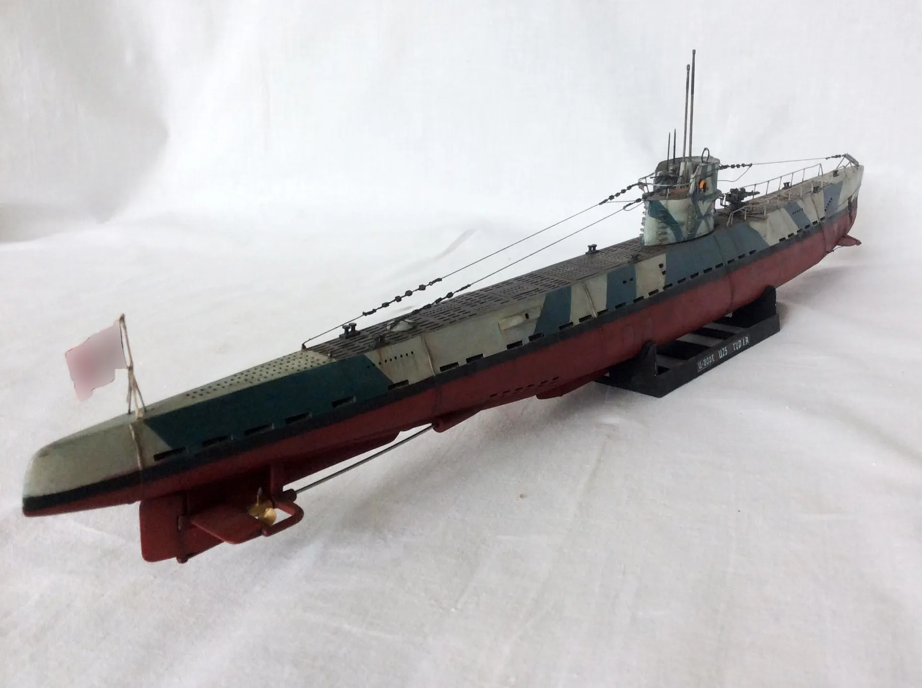 Модель корабля Океанская подводная лодка типа I U-25 - Верфь на Столе