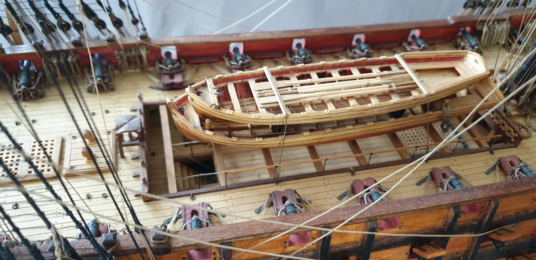 Модель корабля Santisima Trinidad (Испания), 1975 г. - Верфь на Столе