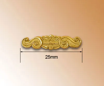 Декоративный элемент, 25 мм, металл