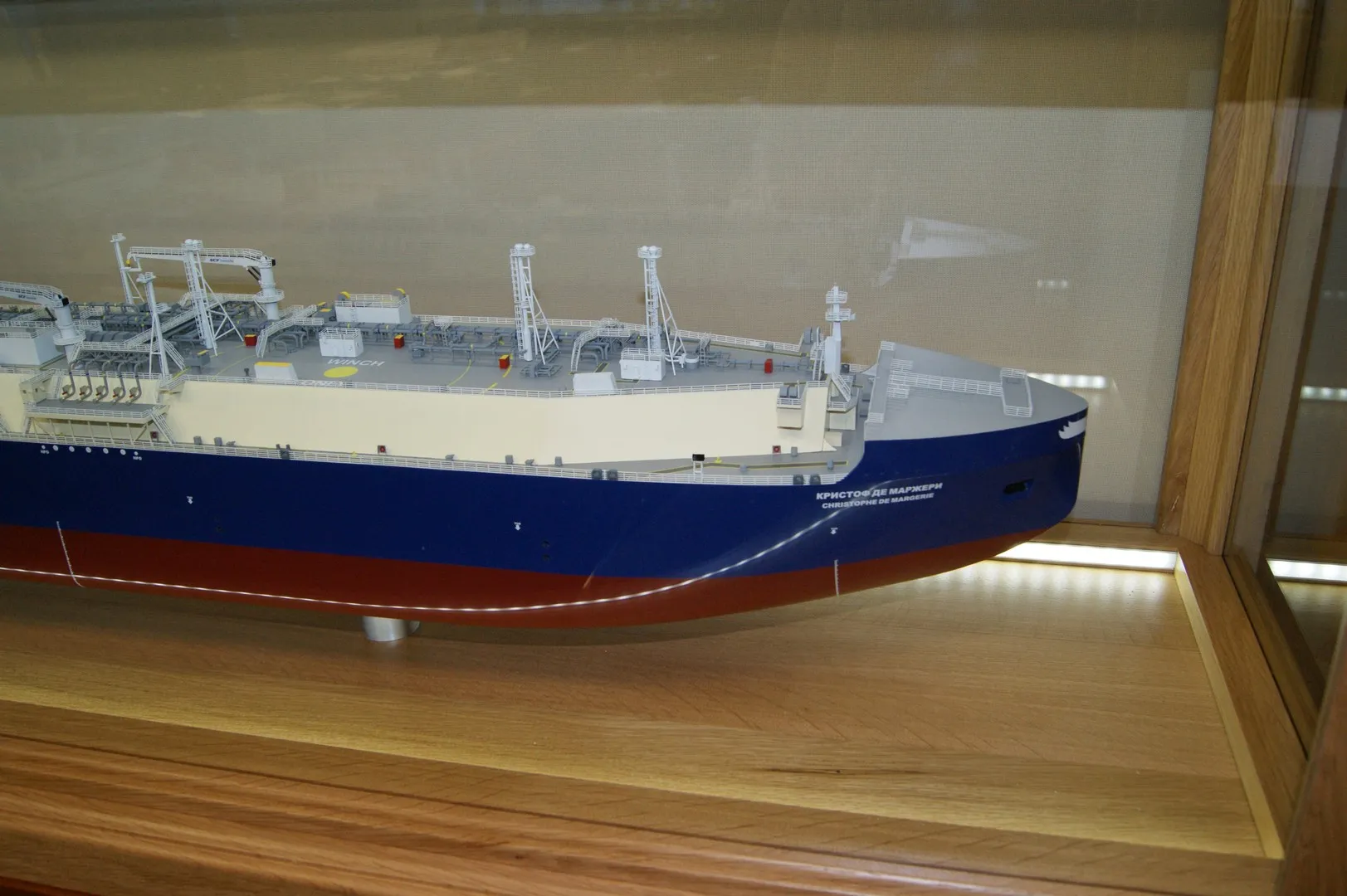 Модель корабля «Кристоф де Маржери» - Верфь на Столе