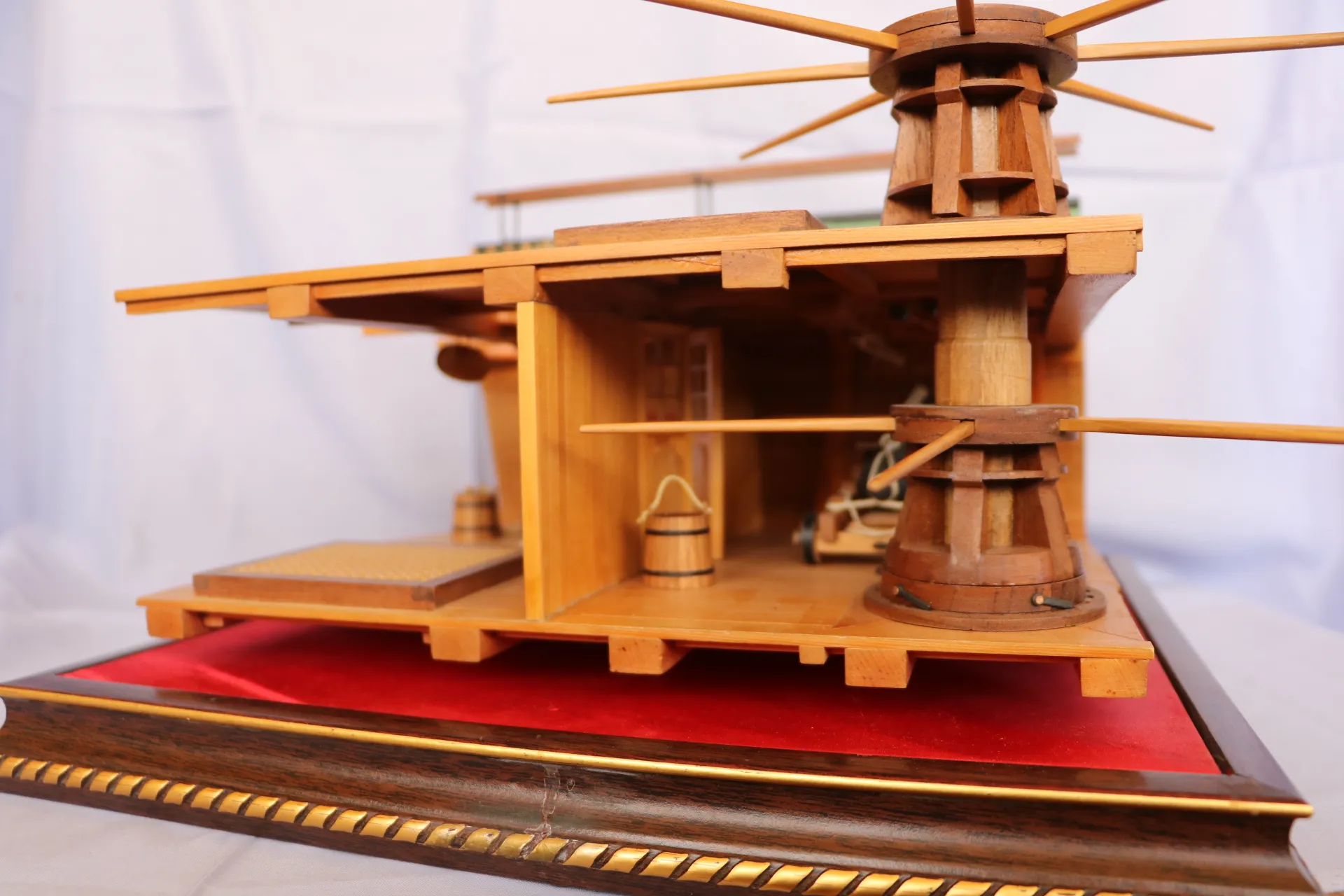 Модель корабля Шлюп "ВОСТОК" (фрагмент) - Верфь на Столе